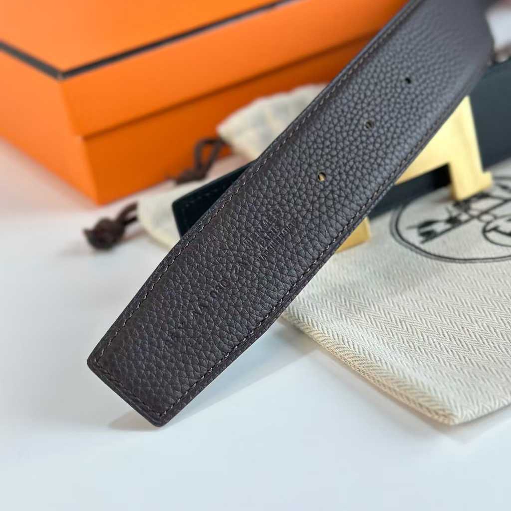 Hermes Reversible Leather Belts    38 mm - FashionPlug
