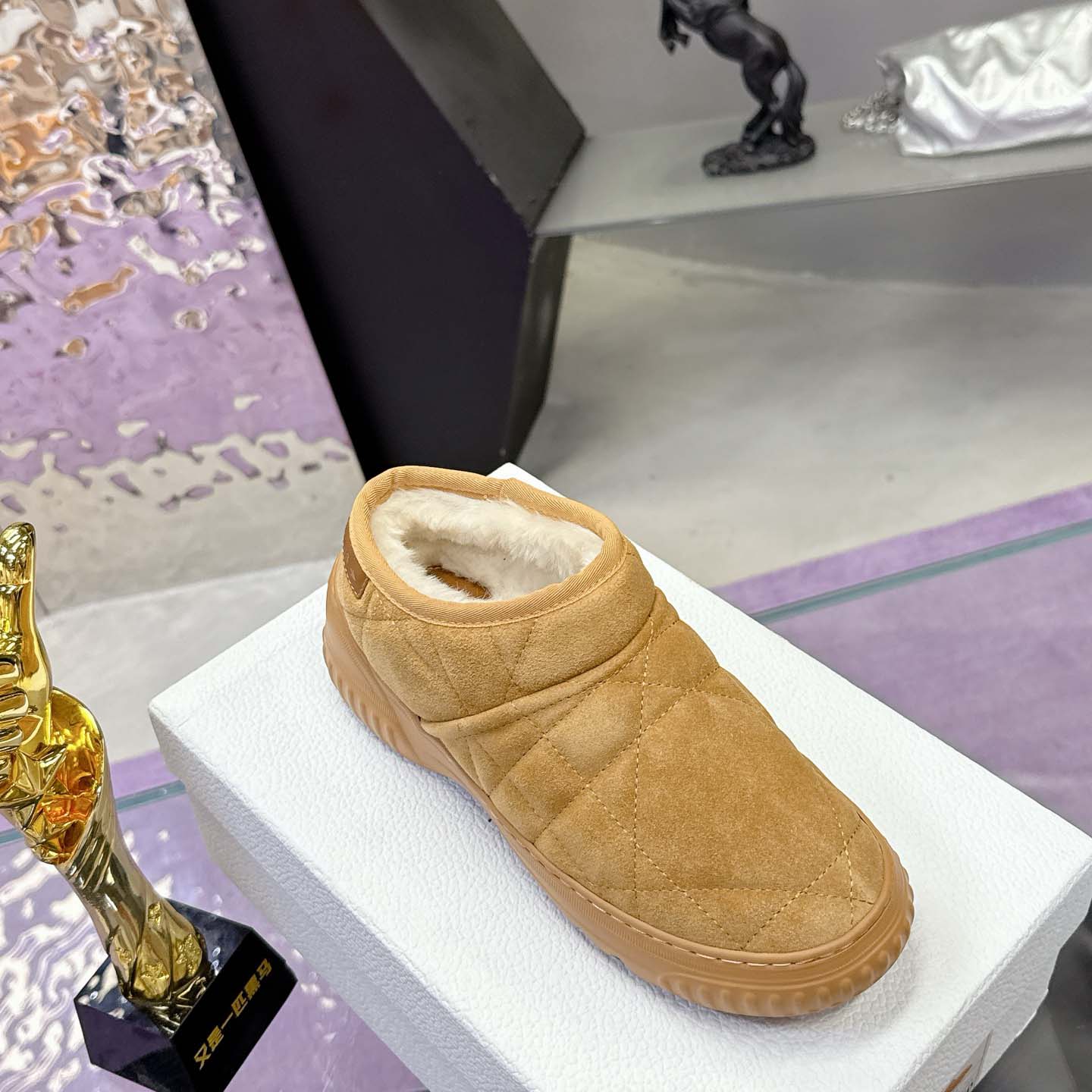 Dior Frost Low Ankle Boot - FashionPlug