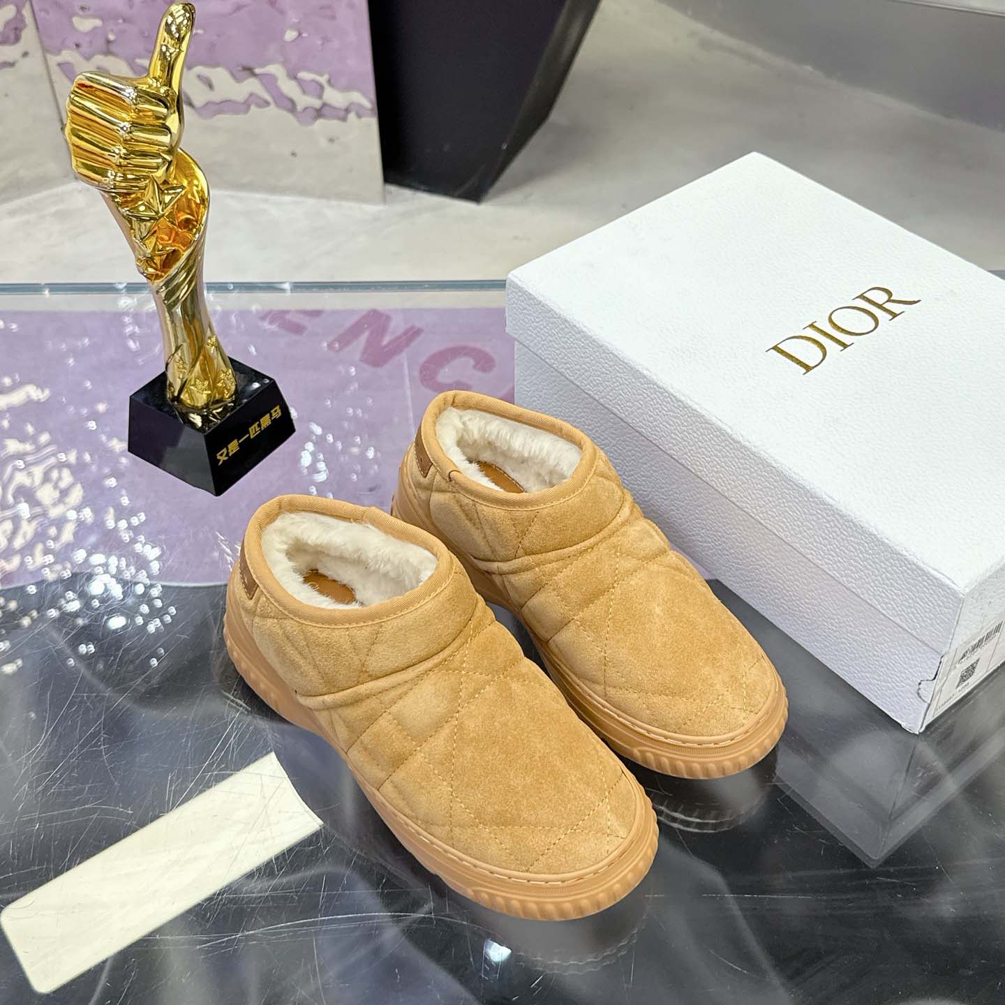 Dior Frost Low Ankle Boot - FashionPlug