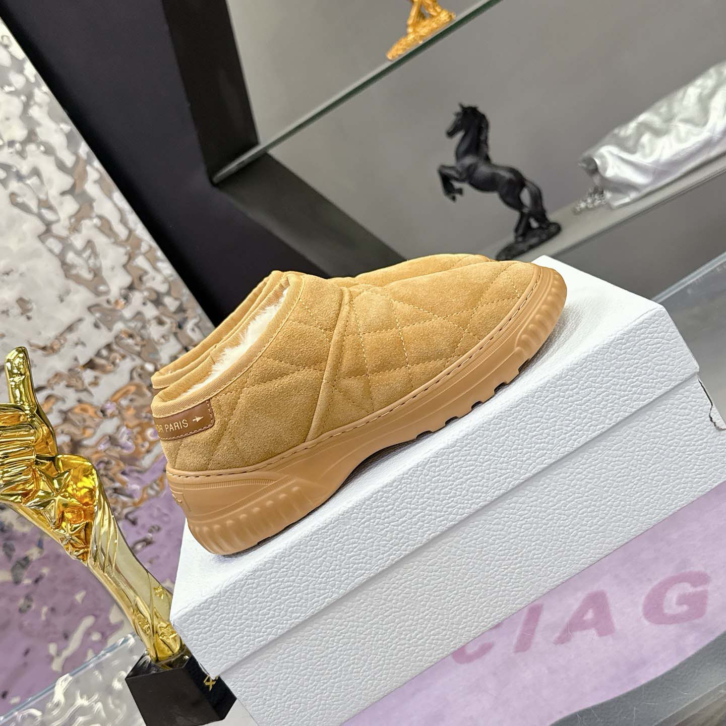 Dior Frost Low Ankle Boot - FashionPlug