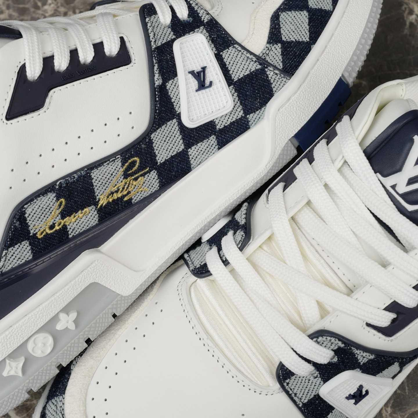 Louis Vuitton LV Trainer Sneaker   1AIKR1 - FashionPlug