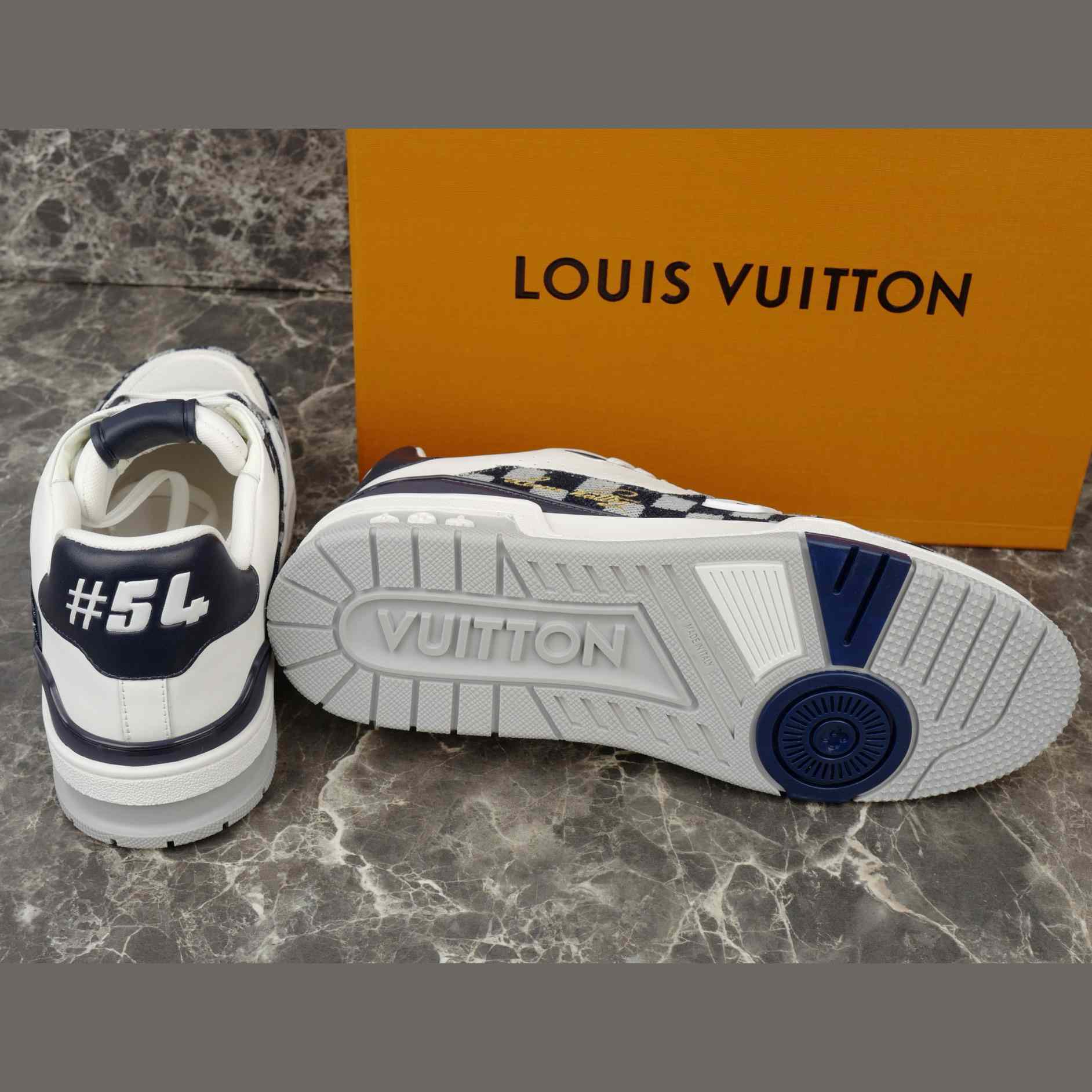 Louis Vuitton LV Trainer Sneaker   1AIKR1 - FashionPlug