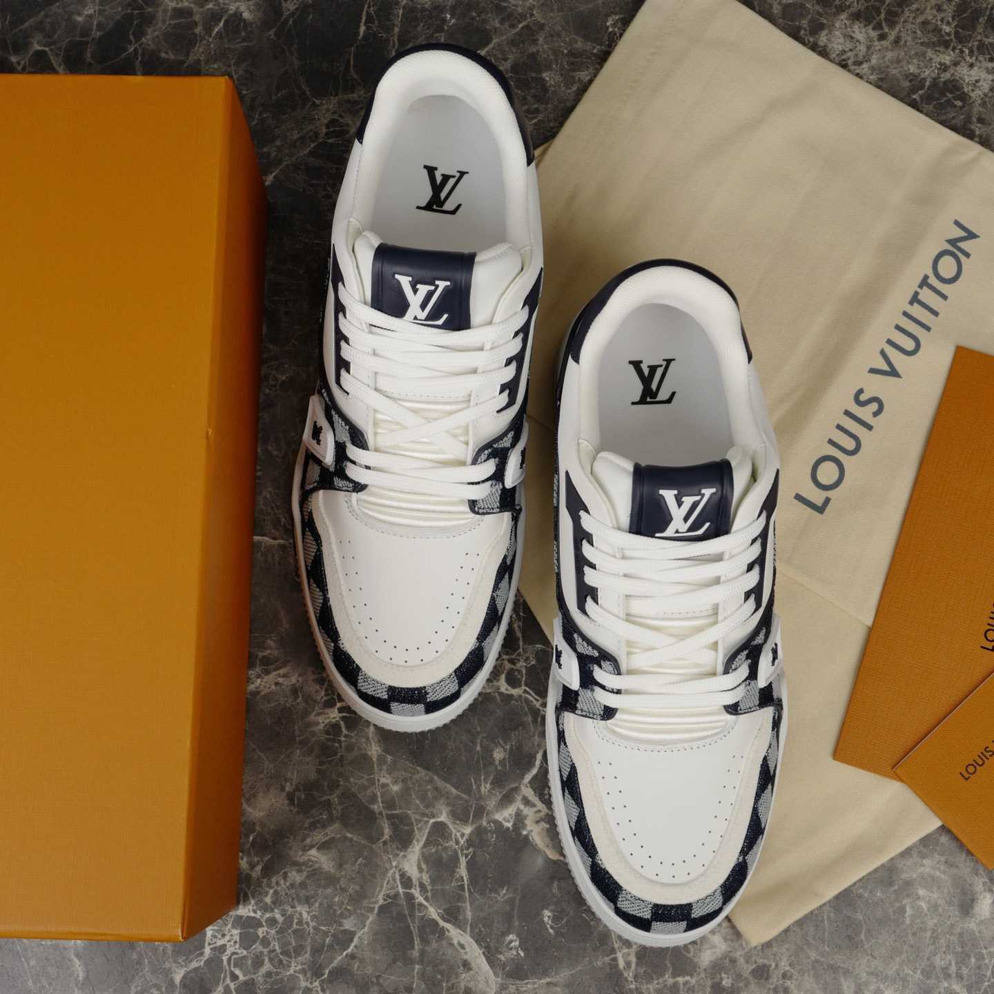 Louis Vuitton LV Trainer Sneaker   1AIKR1 - FashionPlug