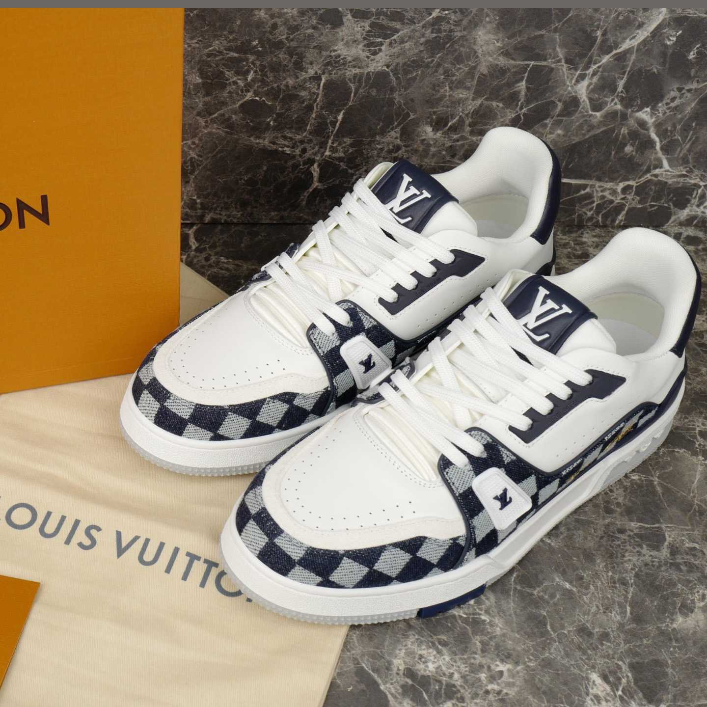 Louis Vuitton LV Trainer Sneaker   1AIKR1 - FashionPlug
