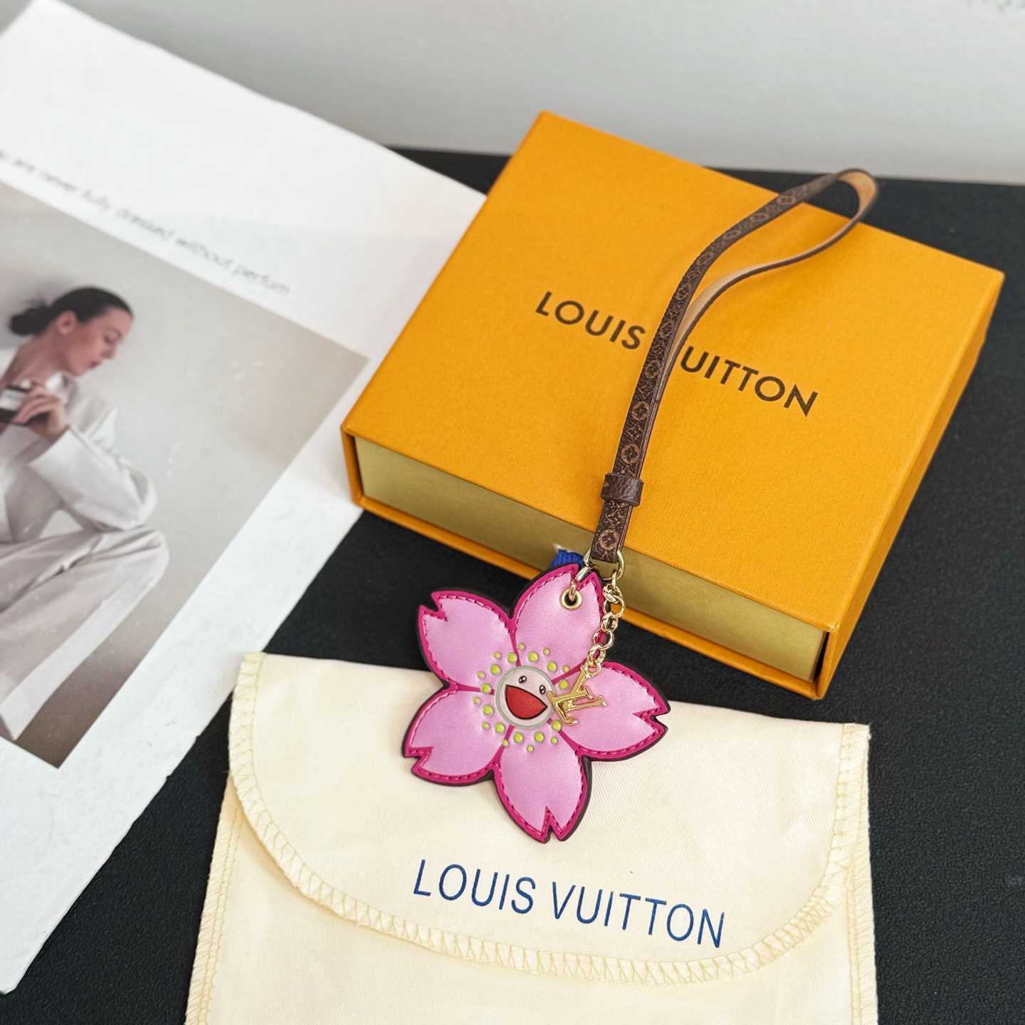 Louis Vuitton x Takashi Murakami bag charm - FashionPlug