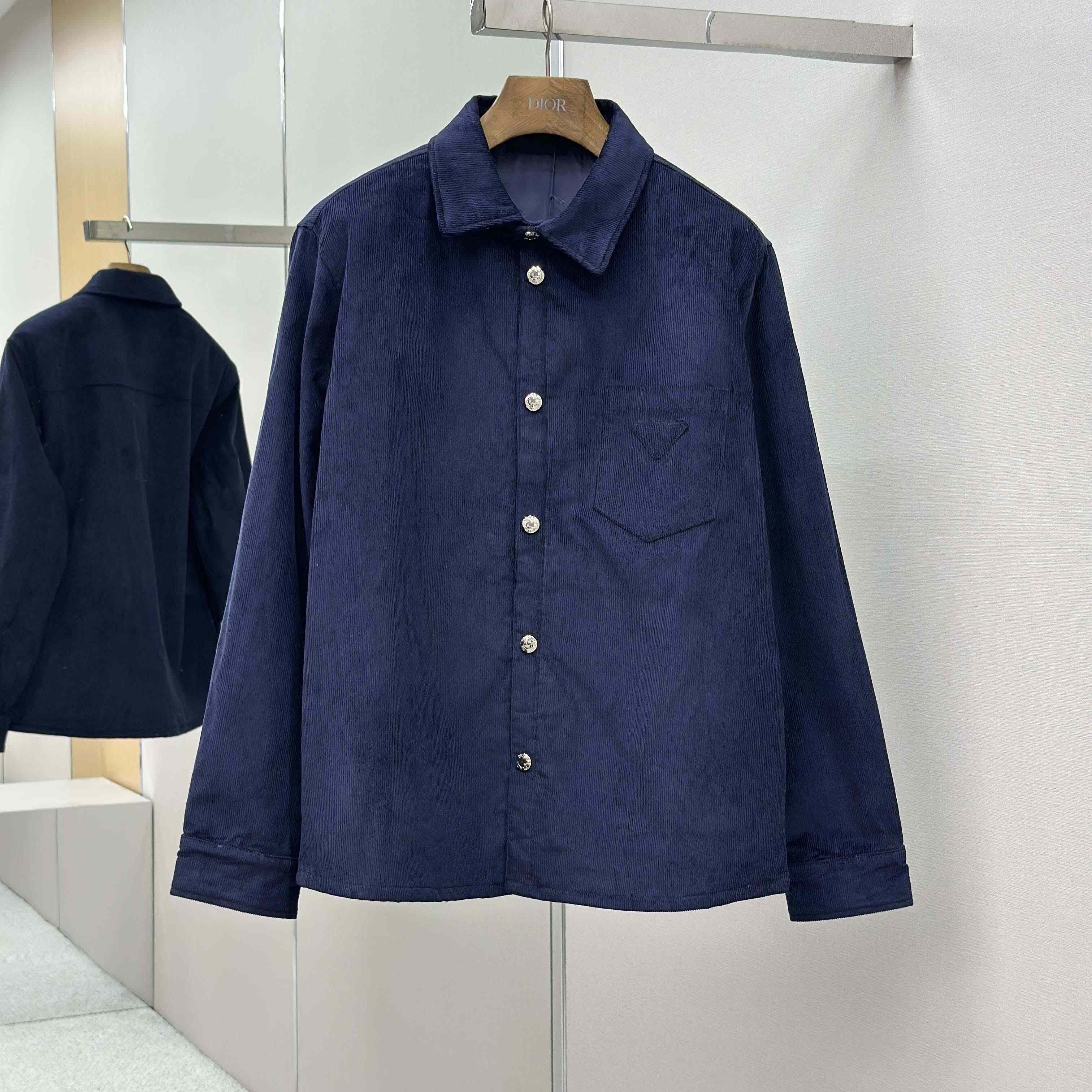 Prada Corduroy Shirt - FashionPlug