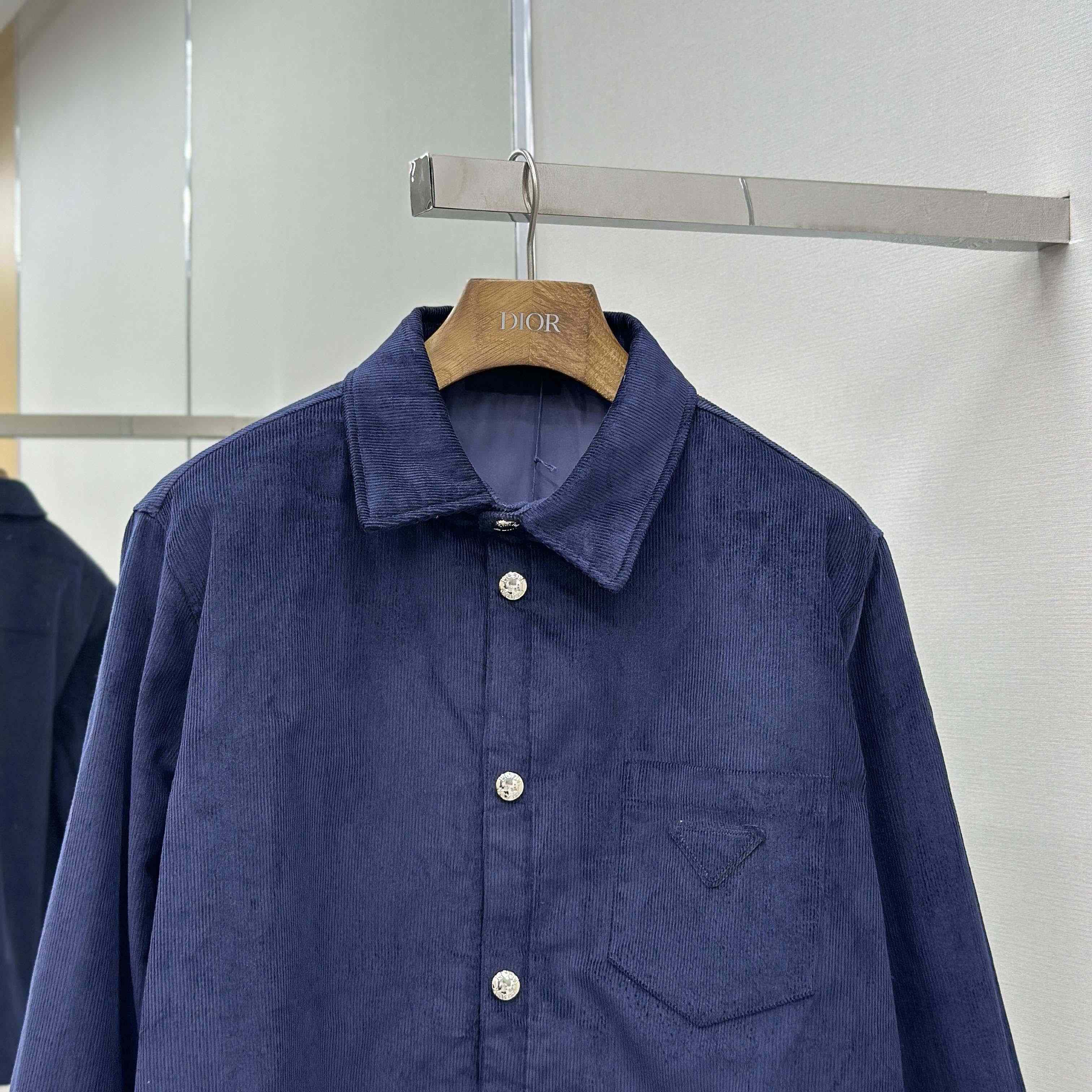 Prada Corduroy Shirt - FashionPlug