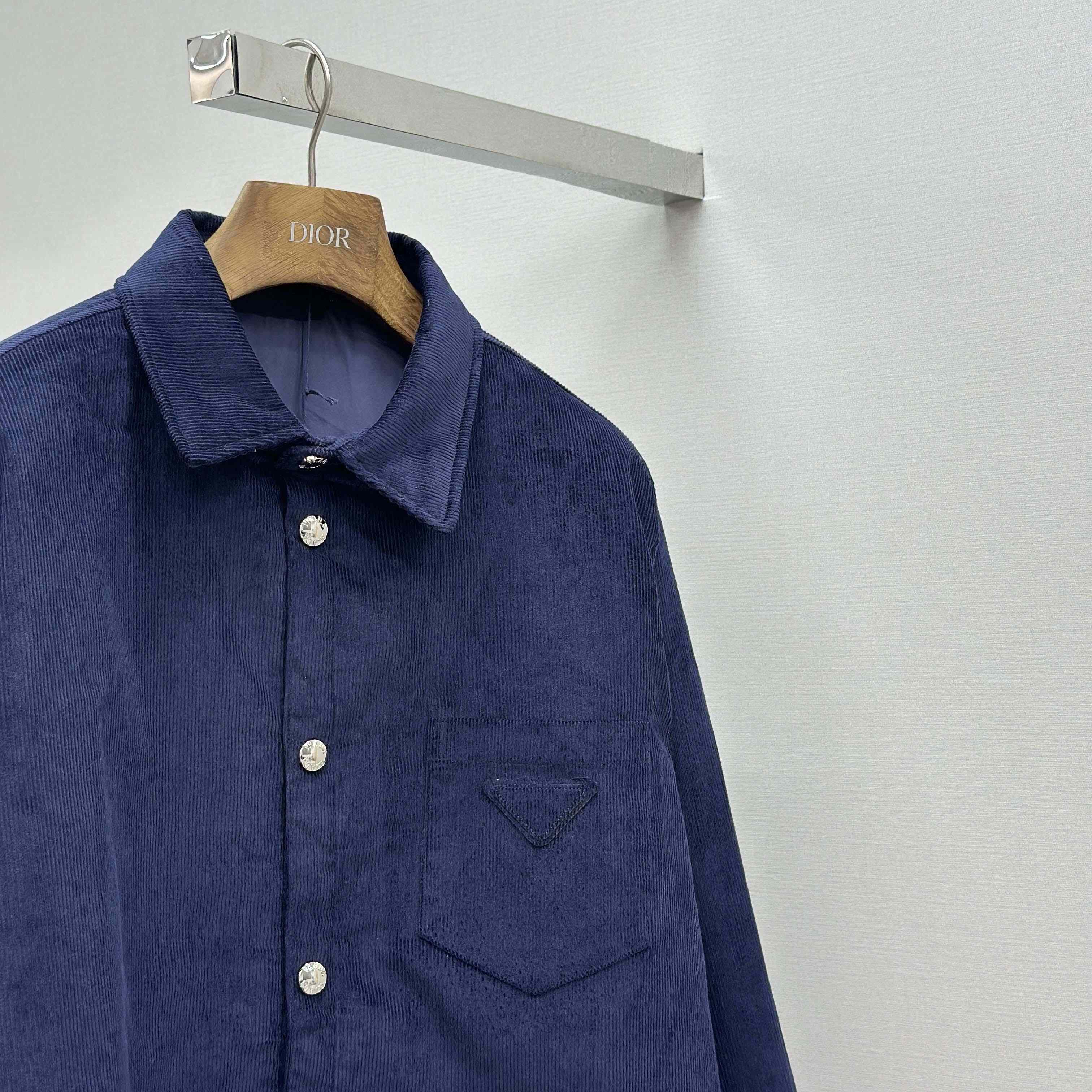 Prada Corduroy Shirt - FashionPlug