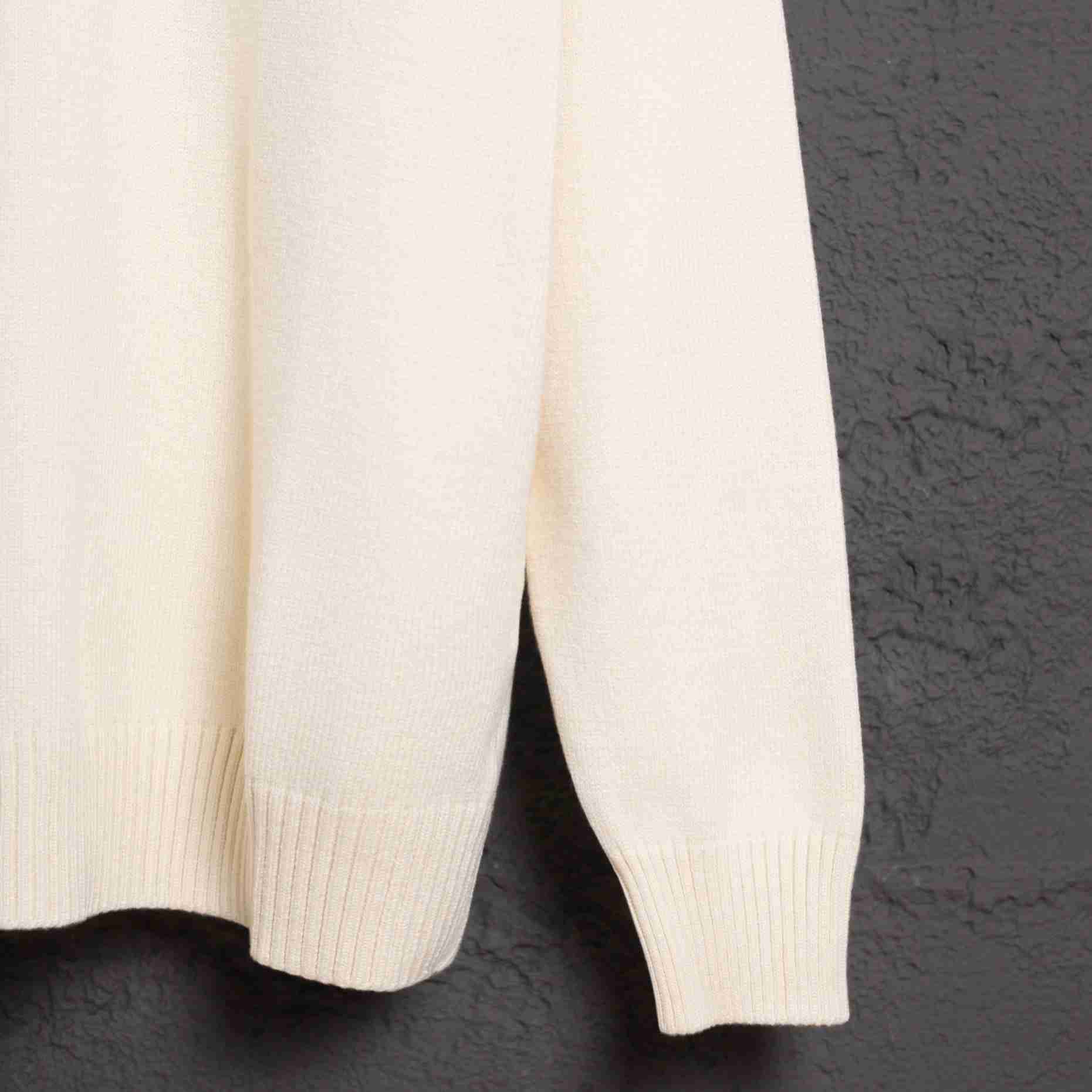 AMI Paris Ami De Coeur Patch Sweater - FashionPlug