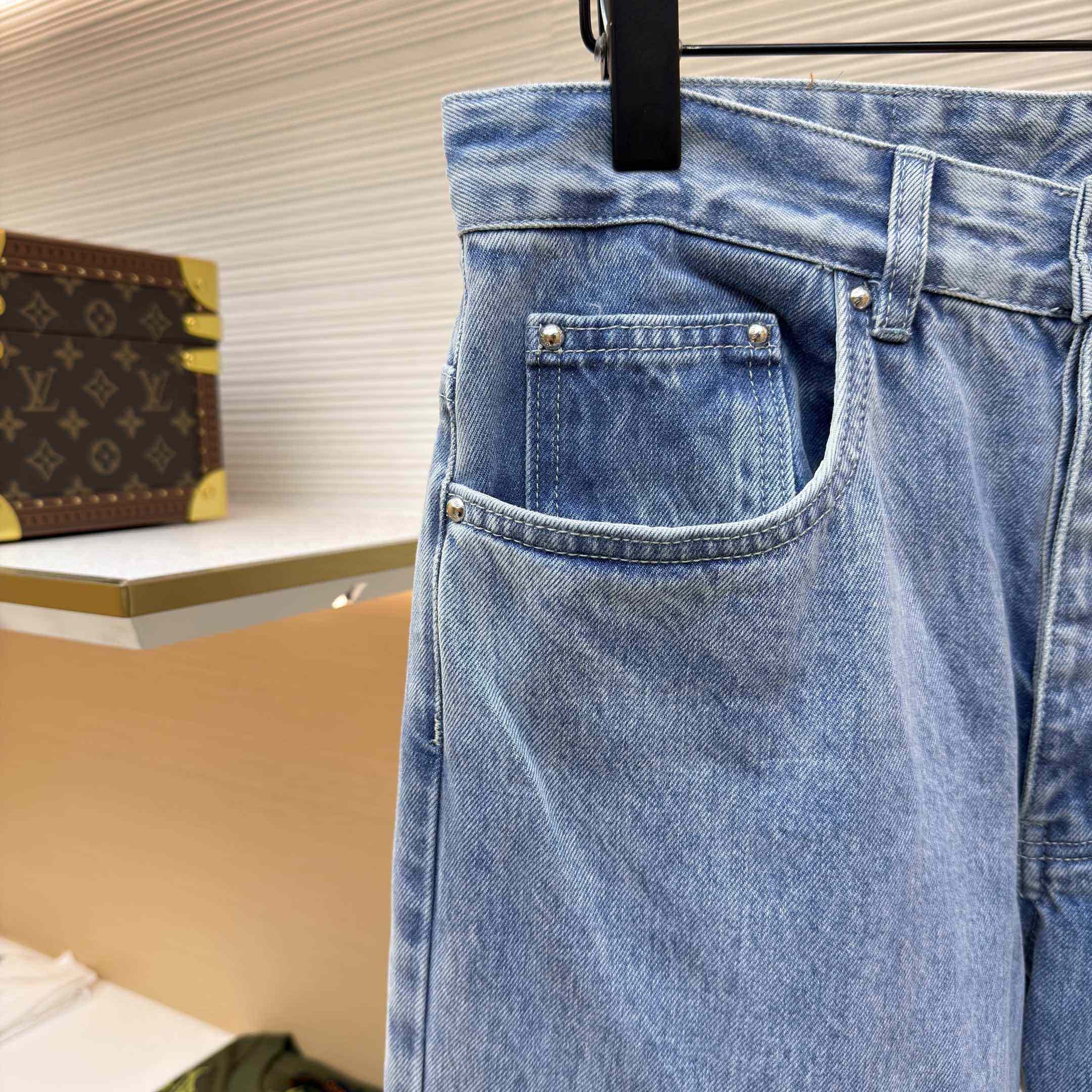 Louis Vuitton Denim Skate Jeans - FashionPlug