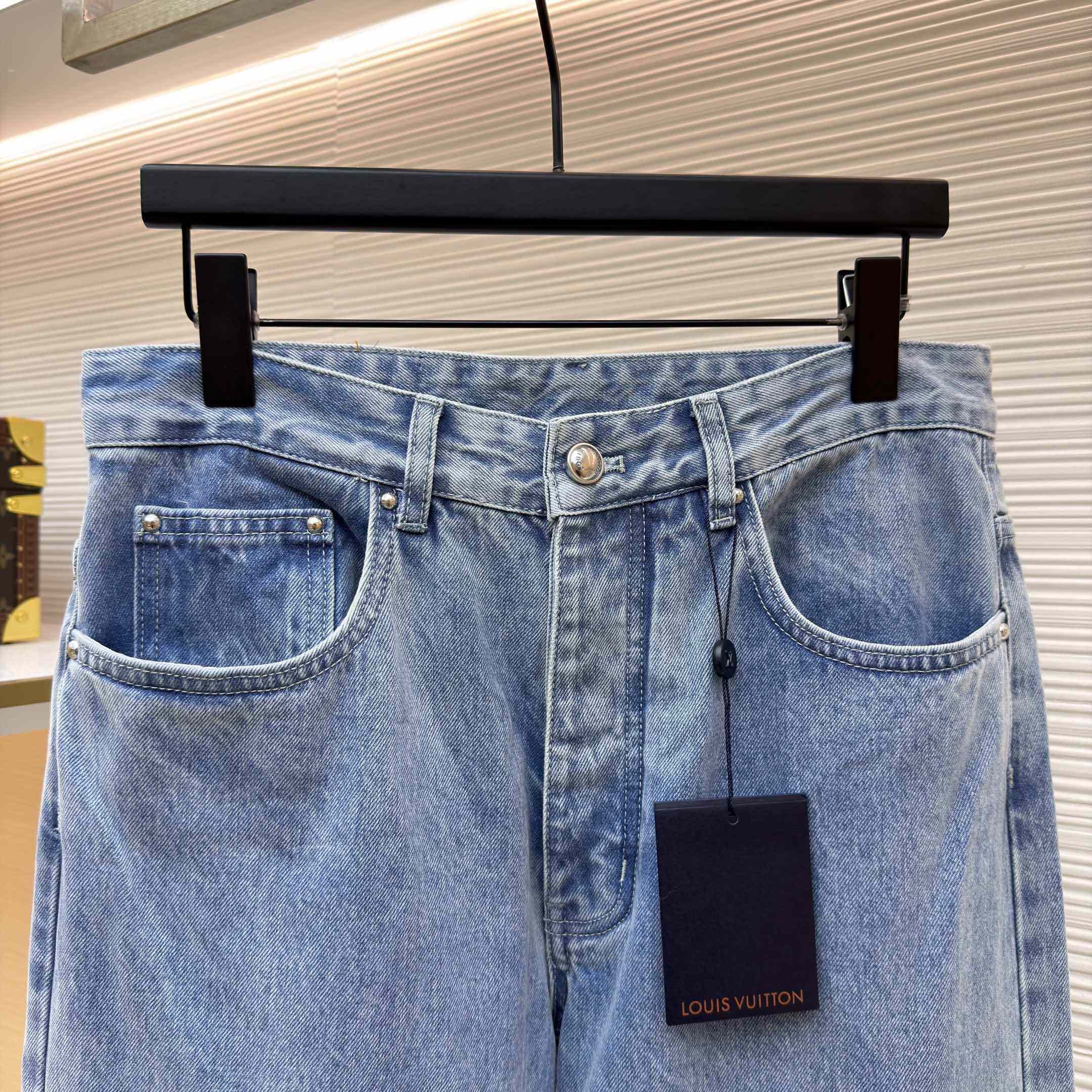 Louis Vuitton Denim Skate Jeans - FashionPlug
