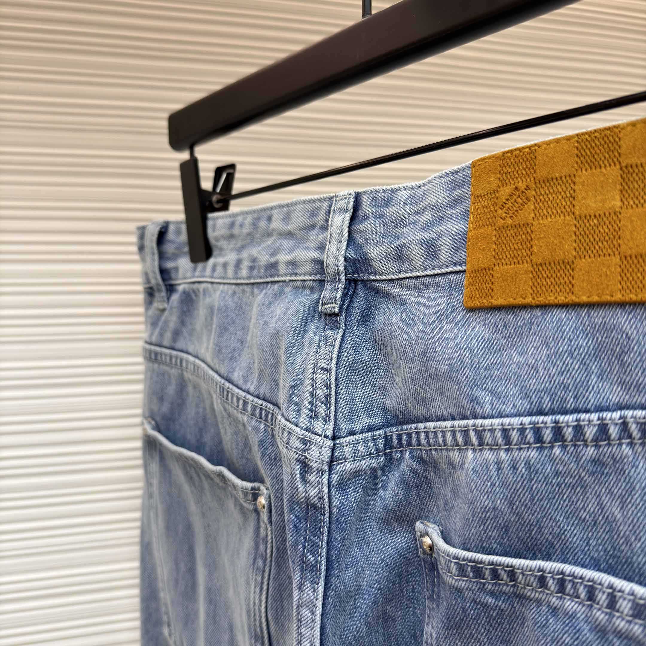 Louis Vuitton Denim Skate Jeans - FashionPlug