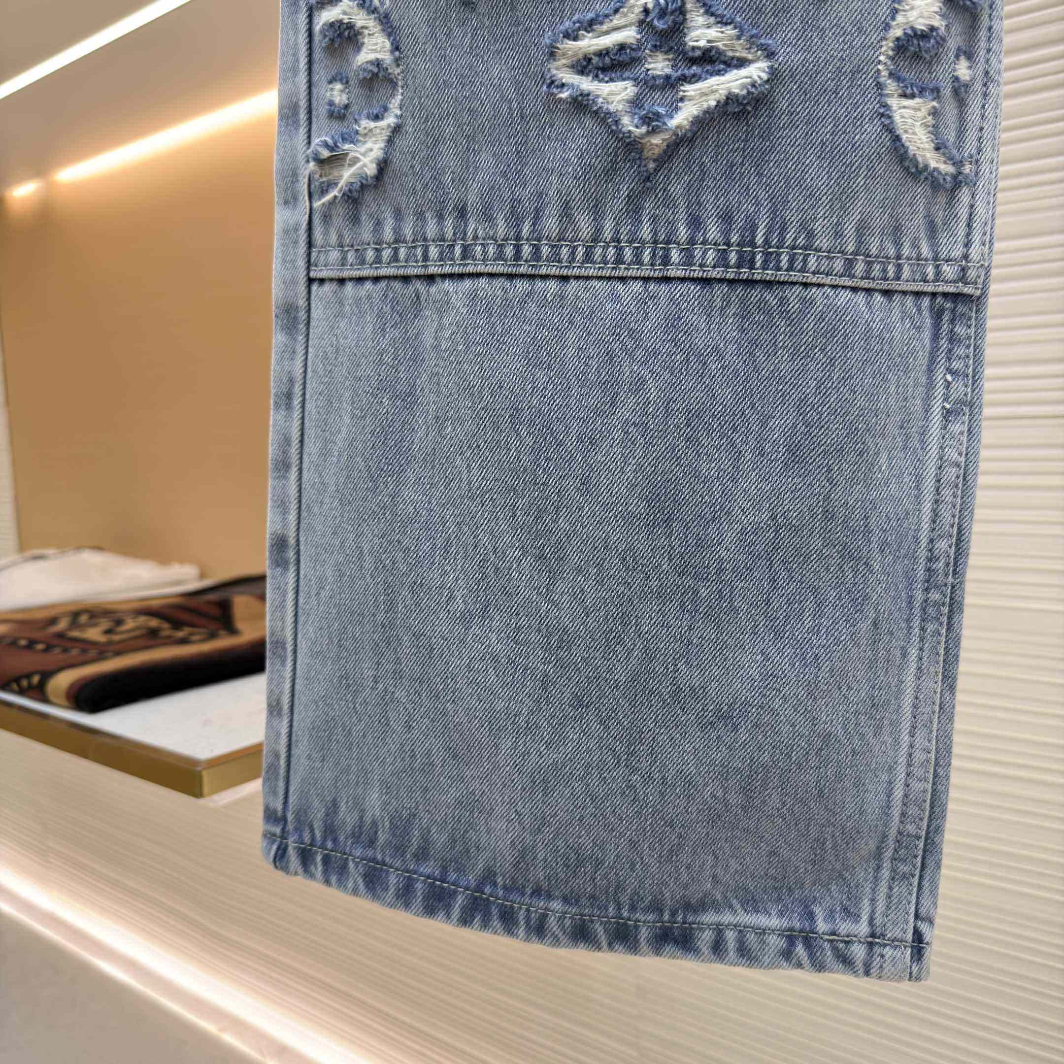 Louis Vuitton Denim Skate Jeans - FashionPlug