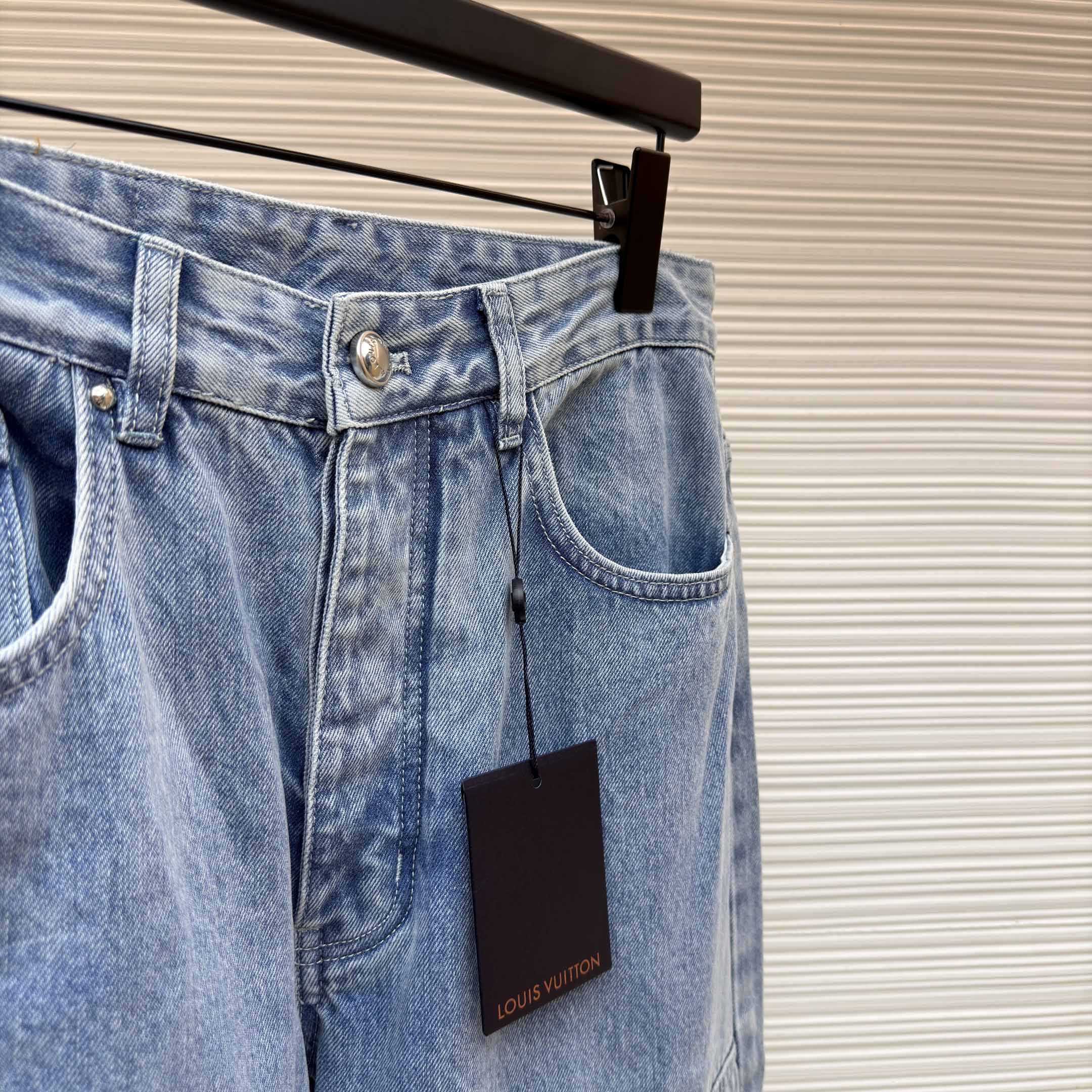 Louis Vuitton Denim Skate Jeans - FashionPlug