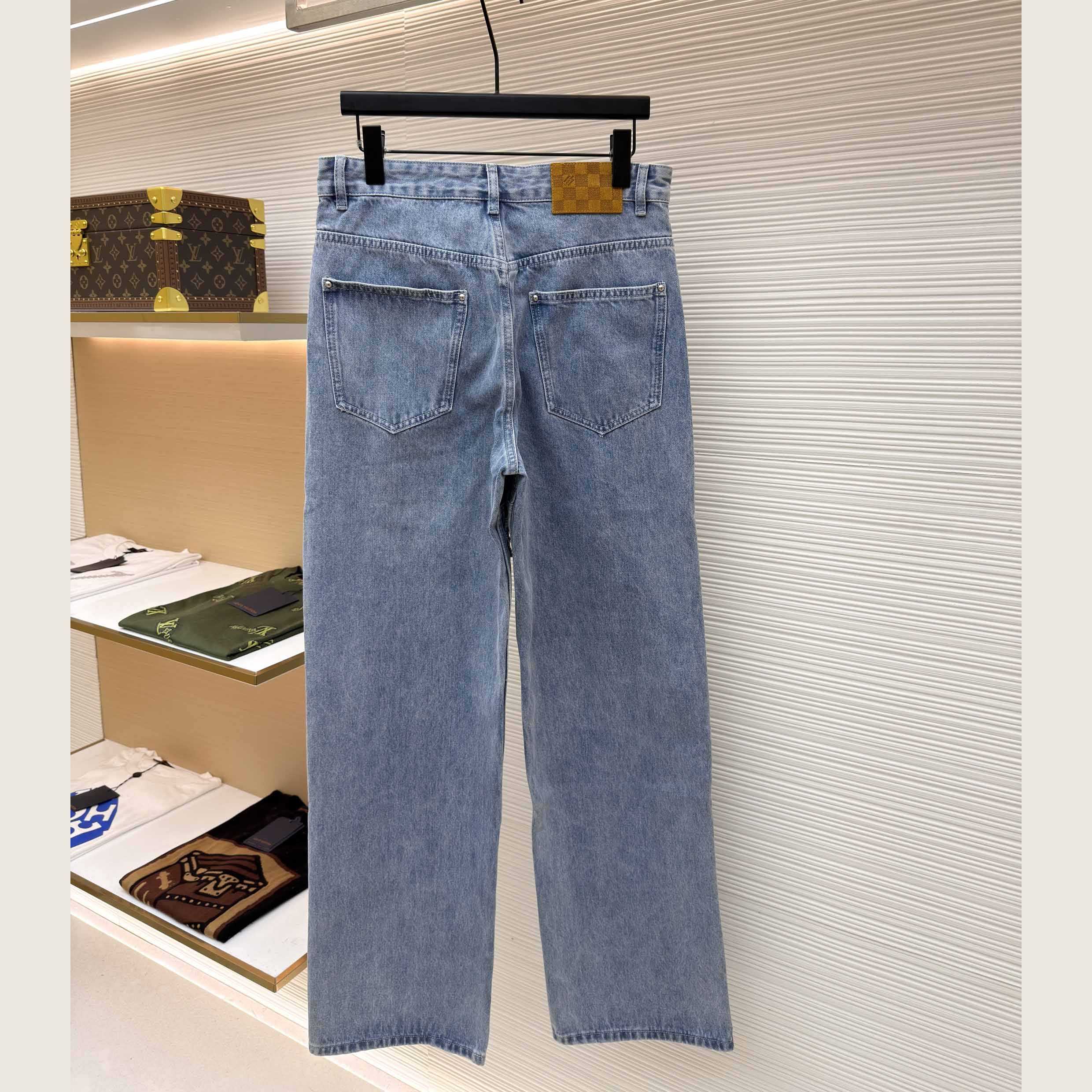 Louis Vuitton Denim Skate Jeans - FashionPlug