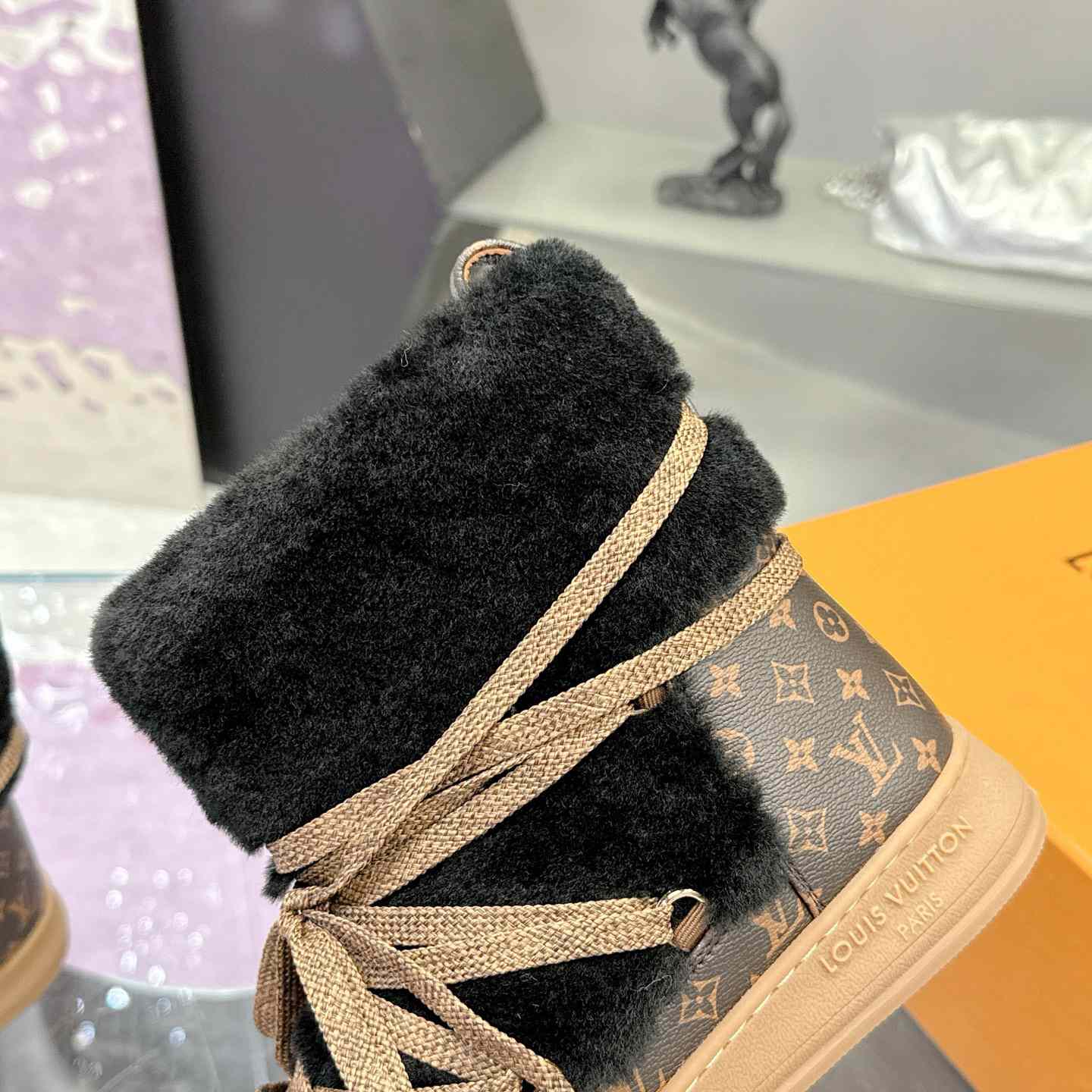 Louis Vuitton LV Cloud Lace-Up Ankle Boot Sneaker  1AIV21 - FashionPlug