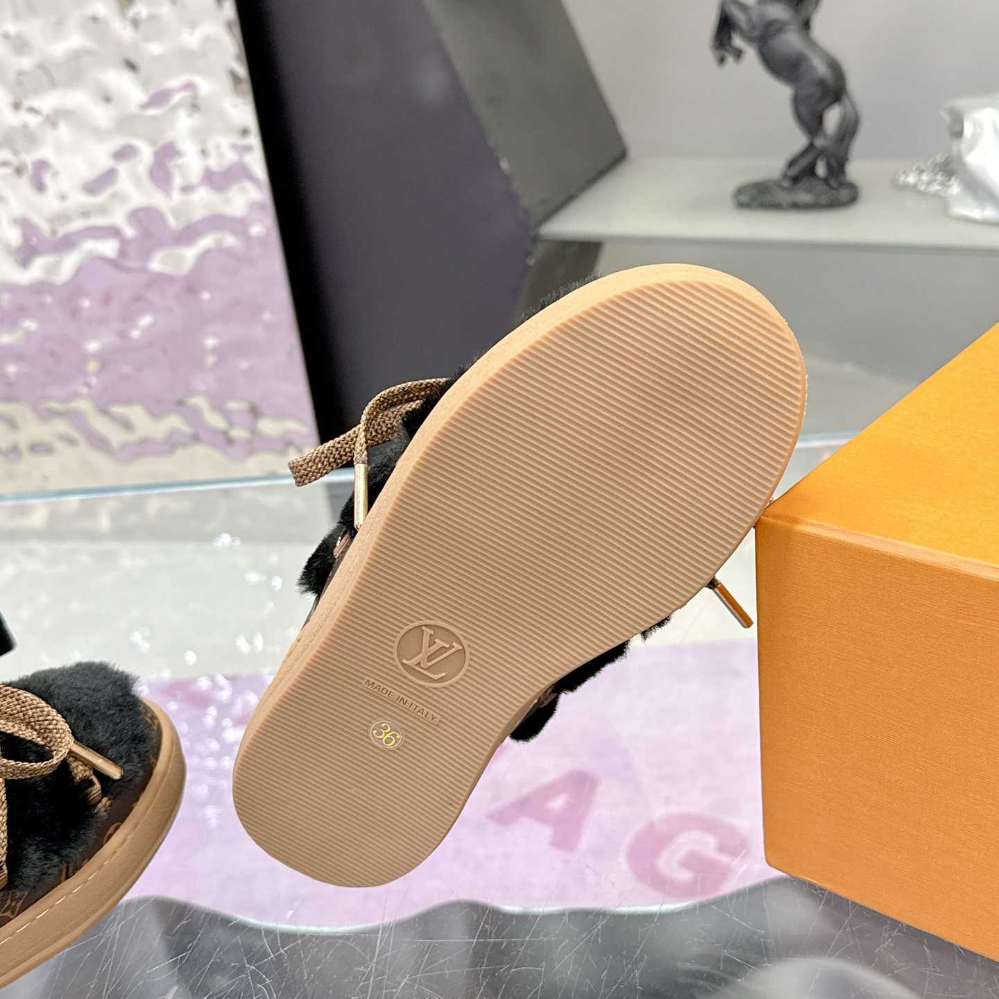 Louis Vuitton LV Cloud Lace-Up Ankle Boot Sneaker  1AIV21 - FashionPlug