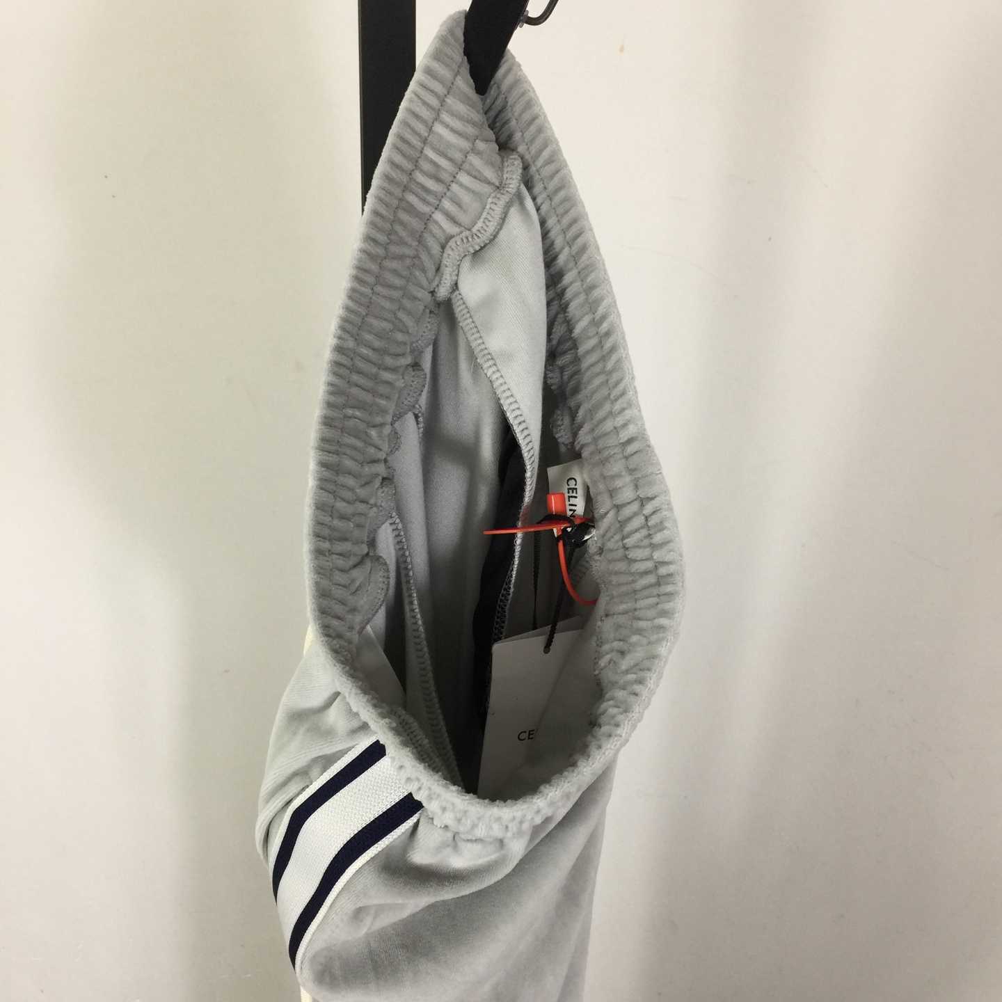 Celine Tracksuit Pants In Velvet Jersey - FashionPlug