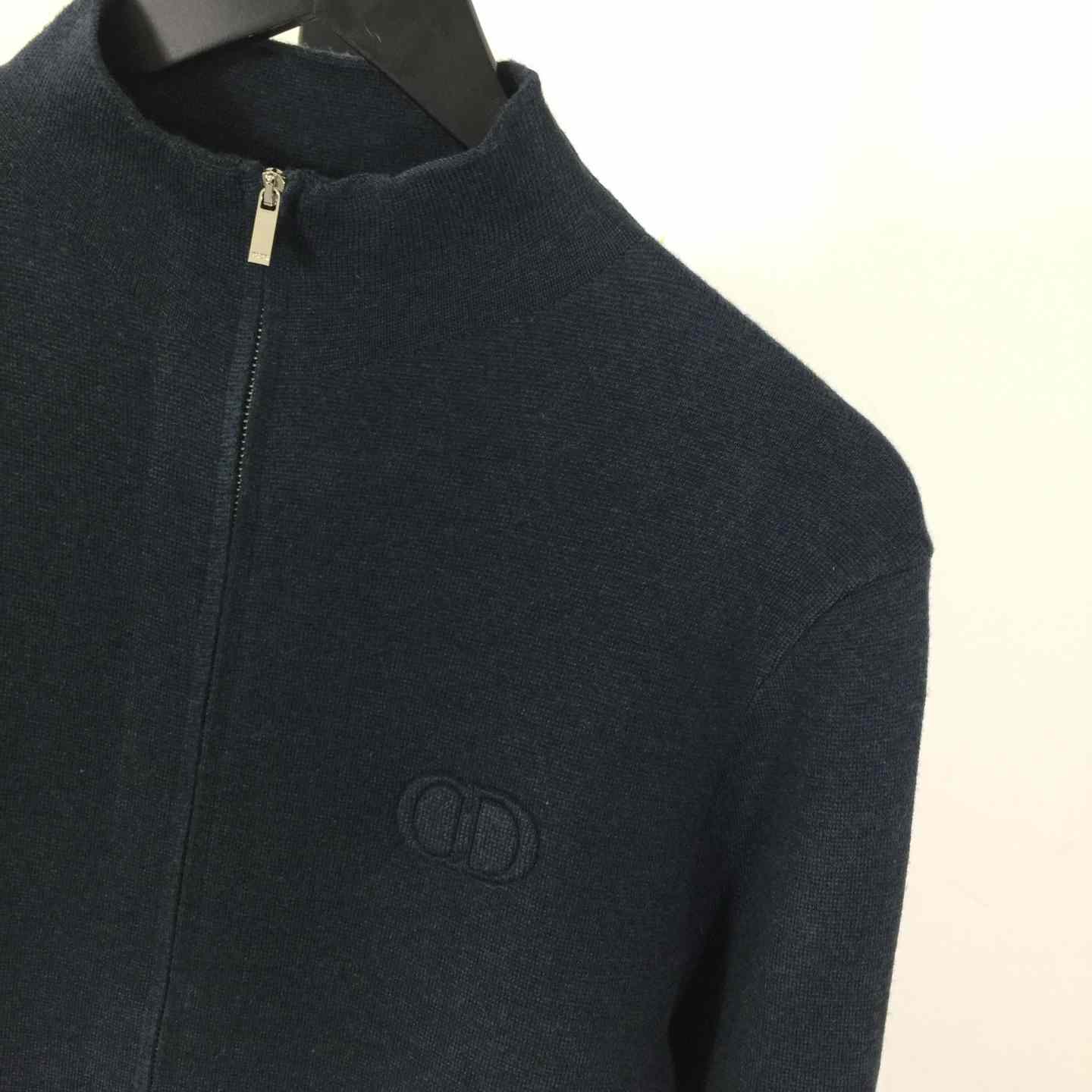 Dior CD Icon Zipped Sweater - FashionPlug