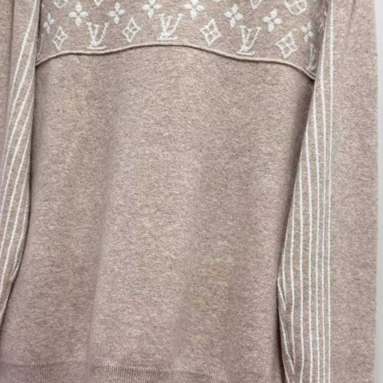 Louis Vuitton Ribbed Wool Half-Zip Pullover   1AJBWI - FashionPlug