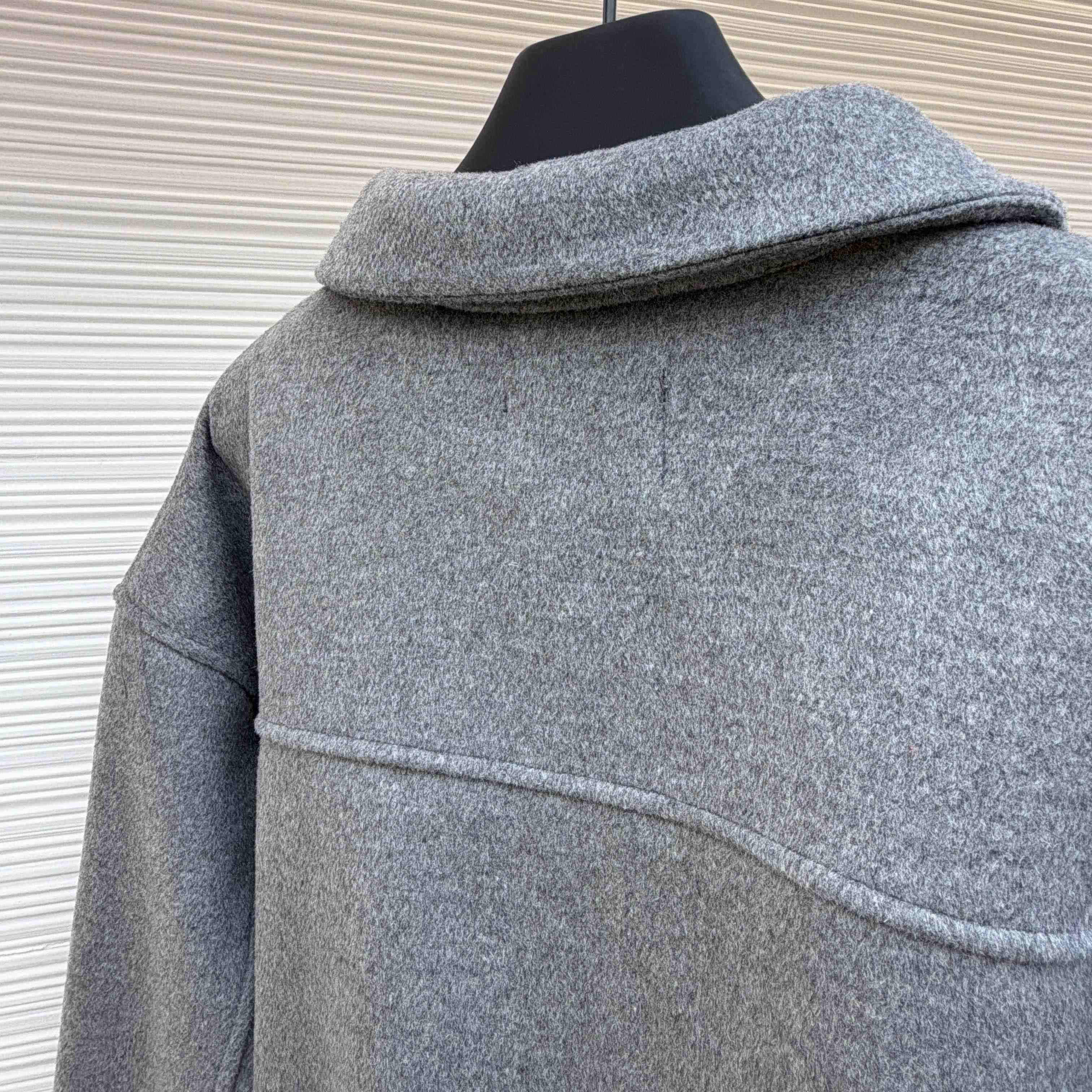 Miu Miu Double Cashmere Blouson Jacket - FashionPlug