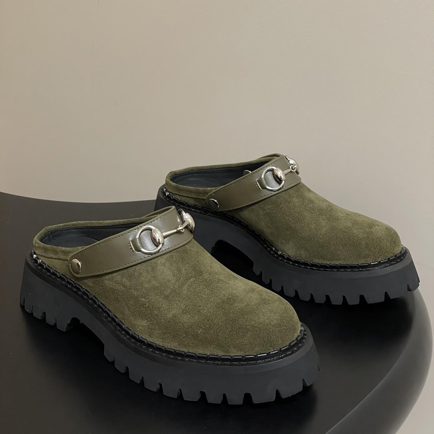 Gucci Women's Mule With Horsebit - FashionPlug