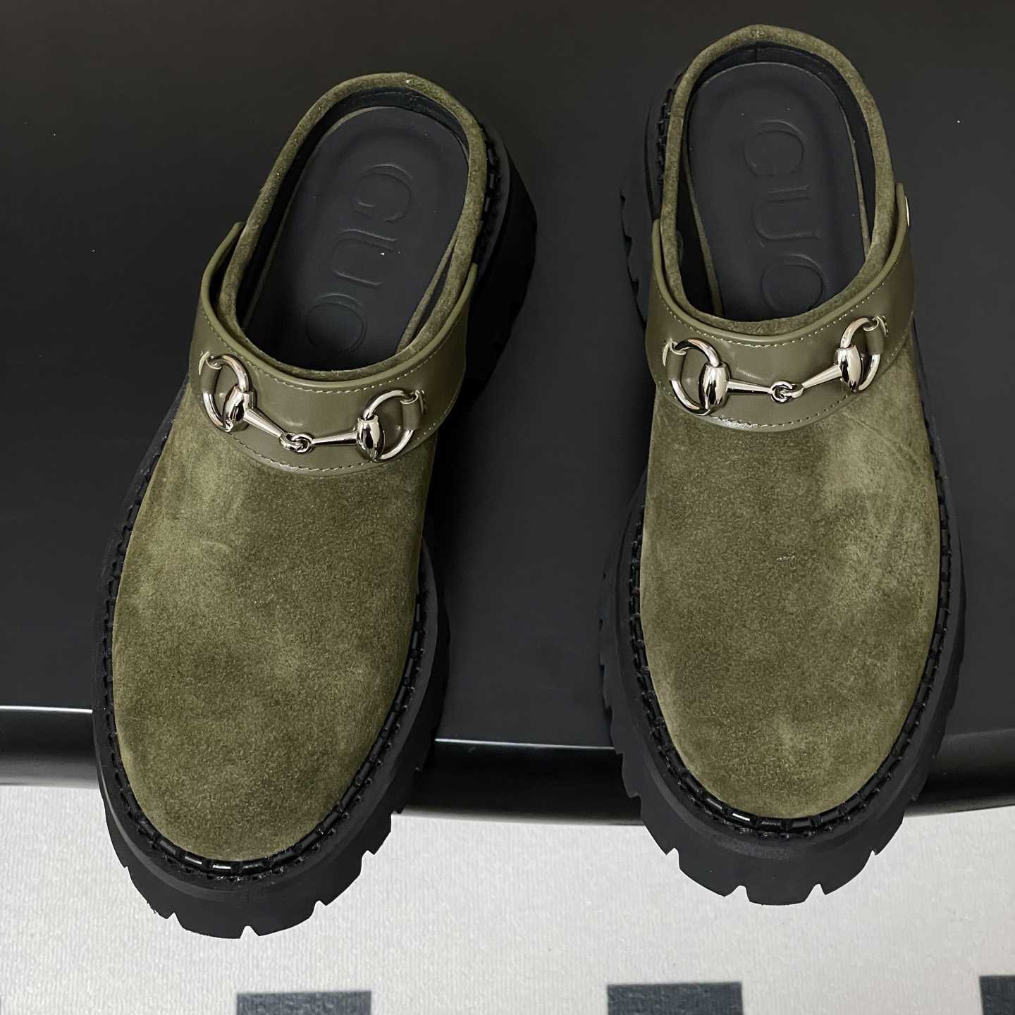 Gucci Women's Mule With Horsebit - FashionPlug