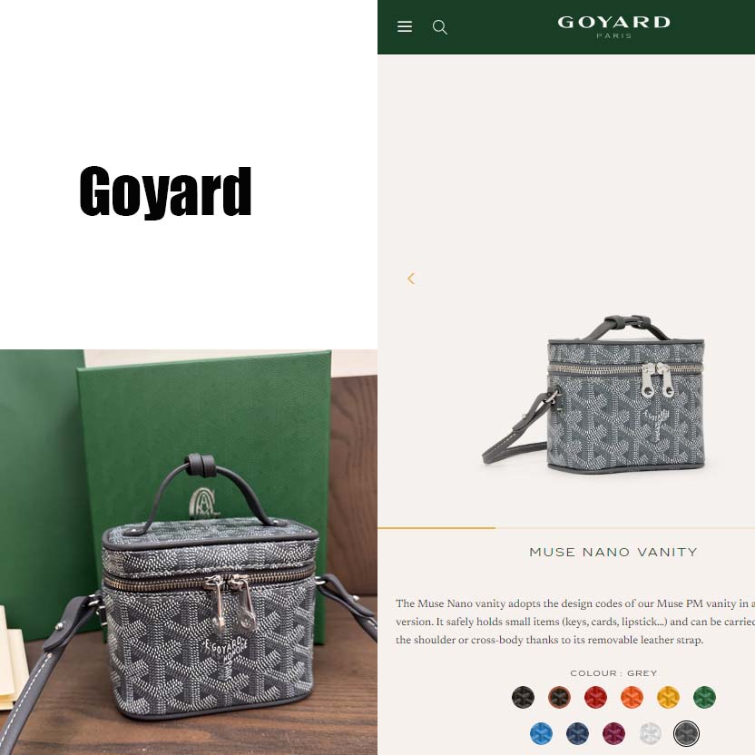Goyard Muse Nano Vanity - FashionPlug