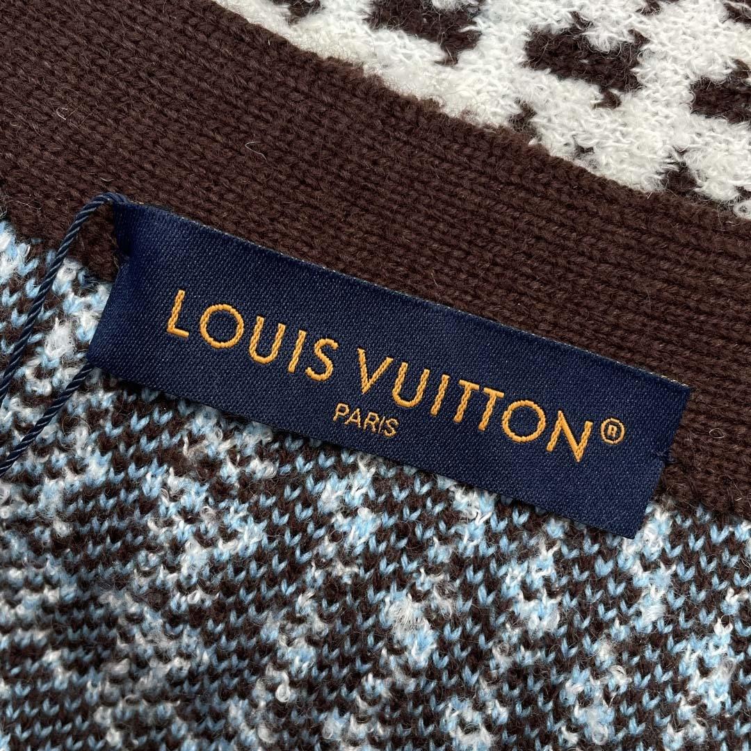 Louis Vuitton Textured Plaid Cardigan   1AJBSP - FashionPlug