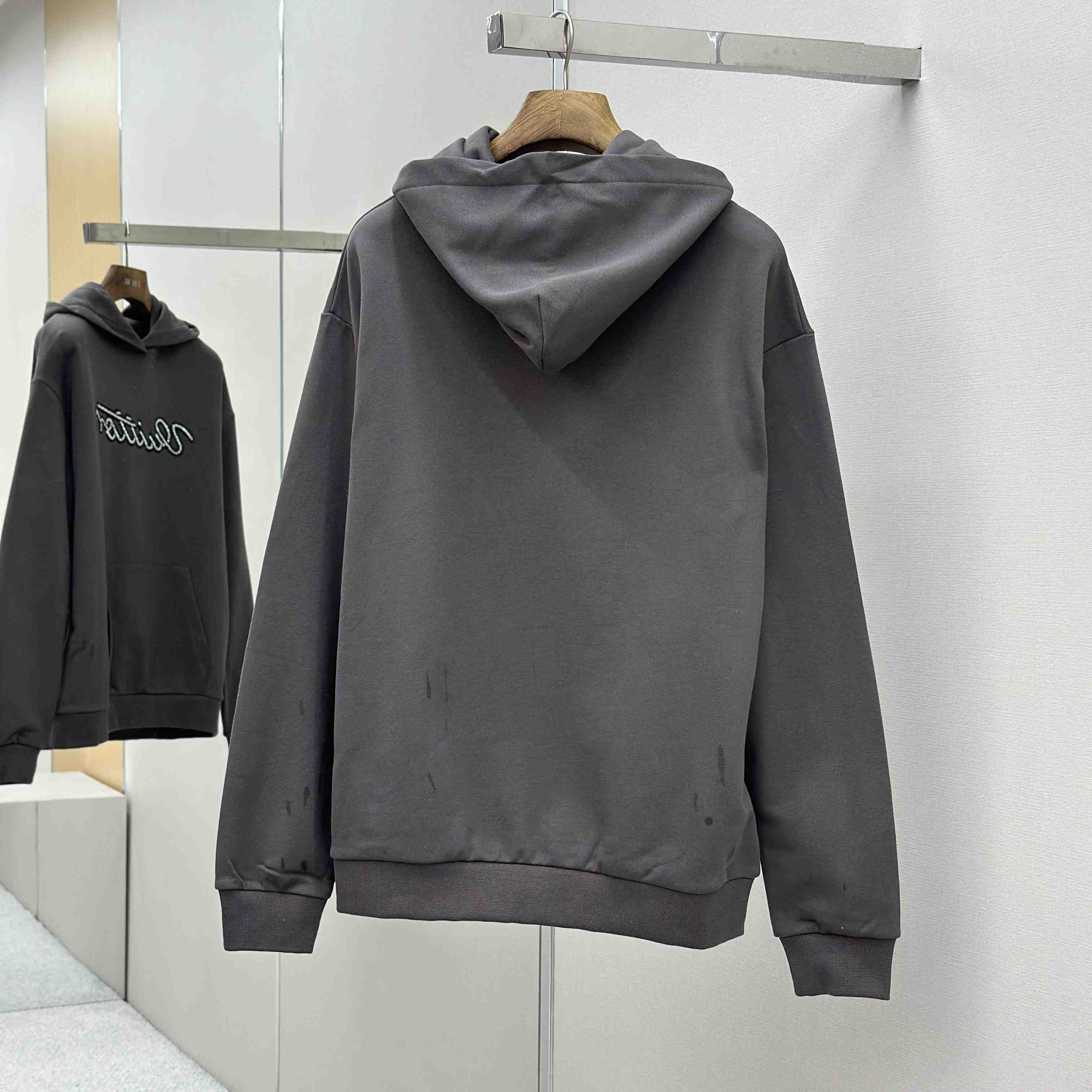 Louis Vuitton Embellished Signature Hoodie   1AJCFS - FashionPlug