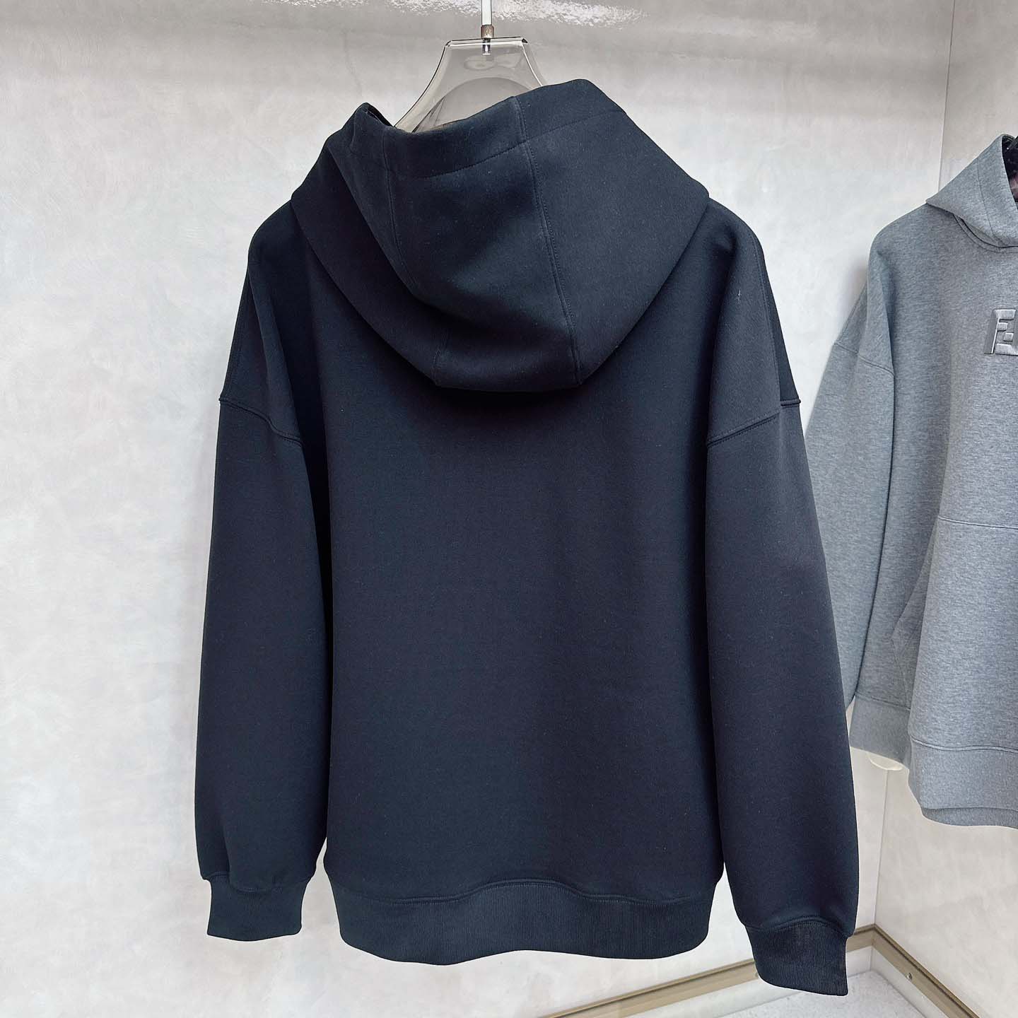 Fendi Black Cotton Sweatshirt - FashionPlug