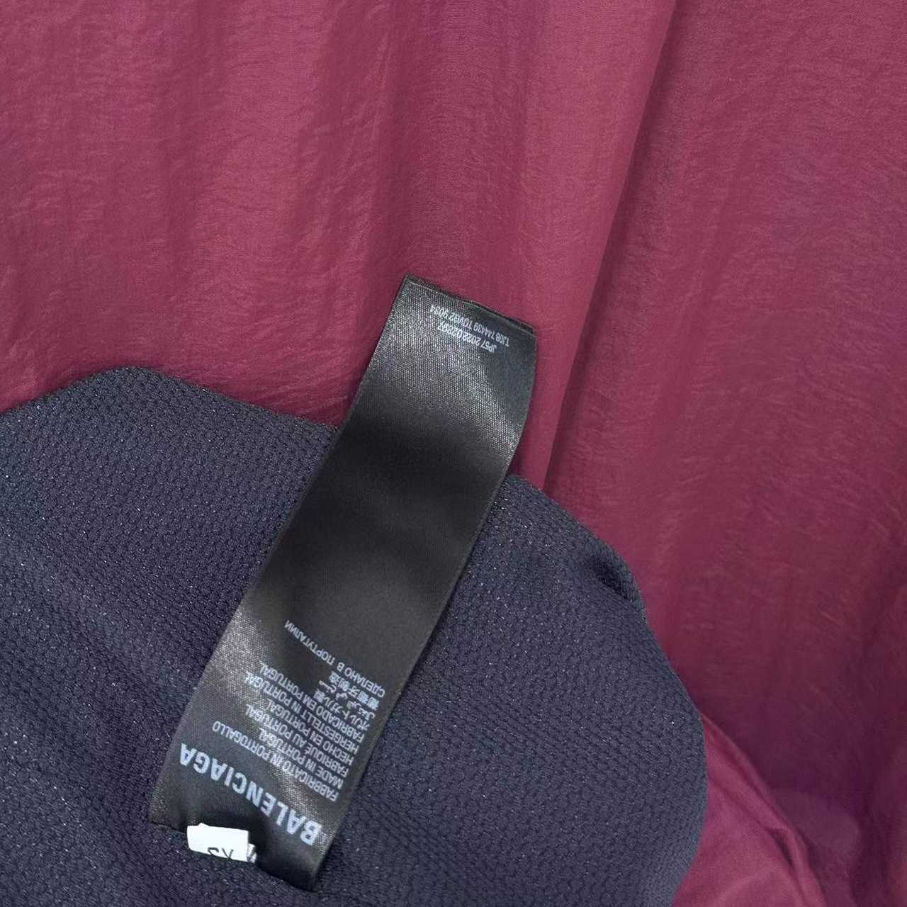 Balenciaga I PUMA Tracksuit Jacket in burgundy - FashionPlug