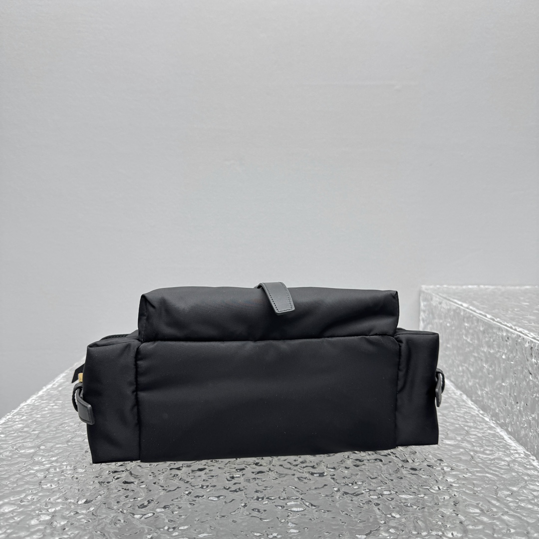 Prada Explore Medium Re-Nylon Shoulder Bag With Flap - FashionPlug