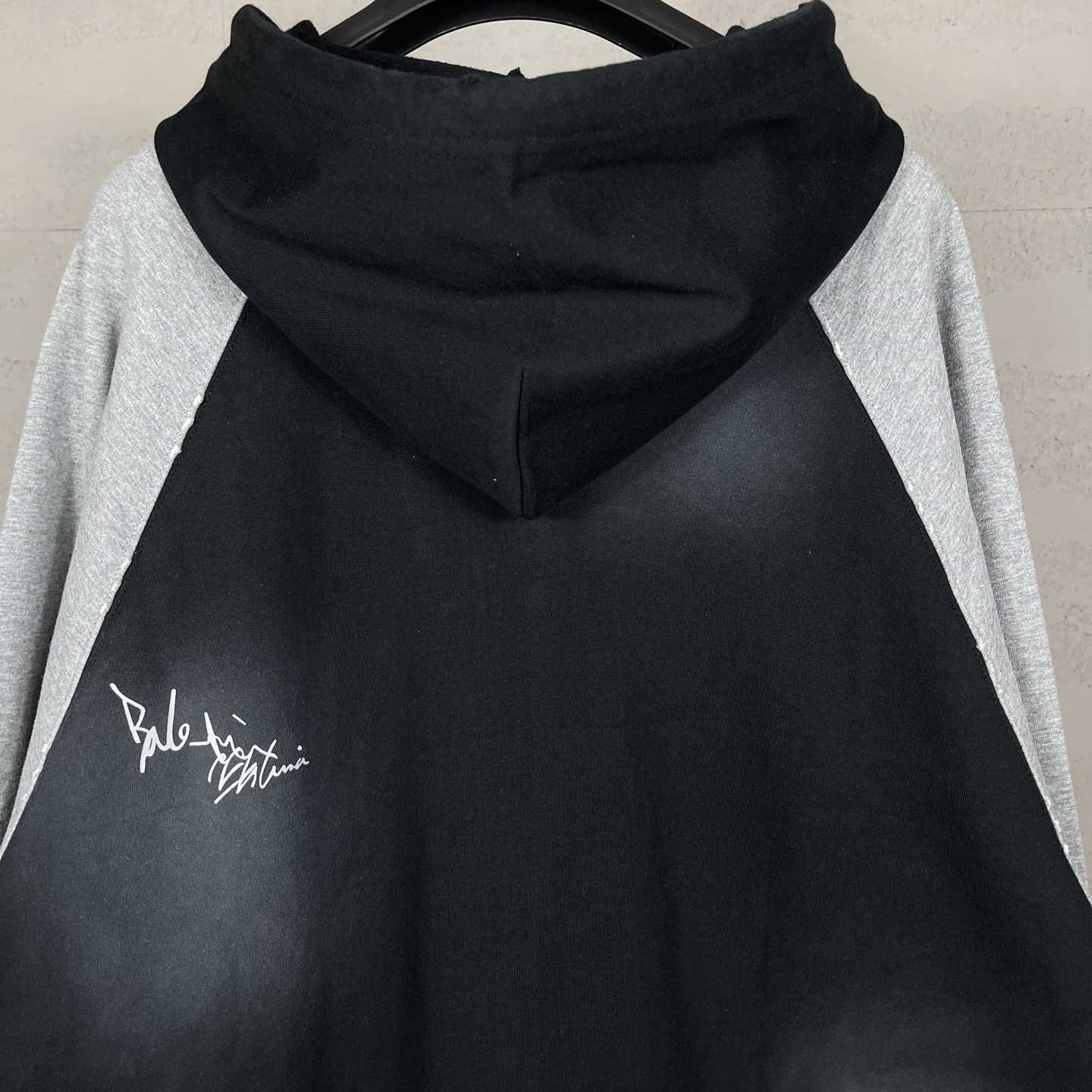 Balenciaga Banana Raglan Oversized Zip-Up Hoodie  - FashionPlug