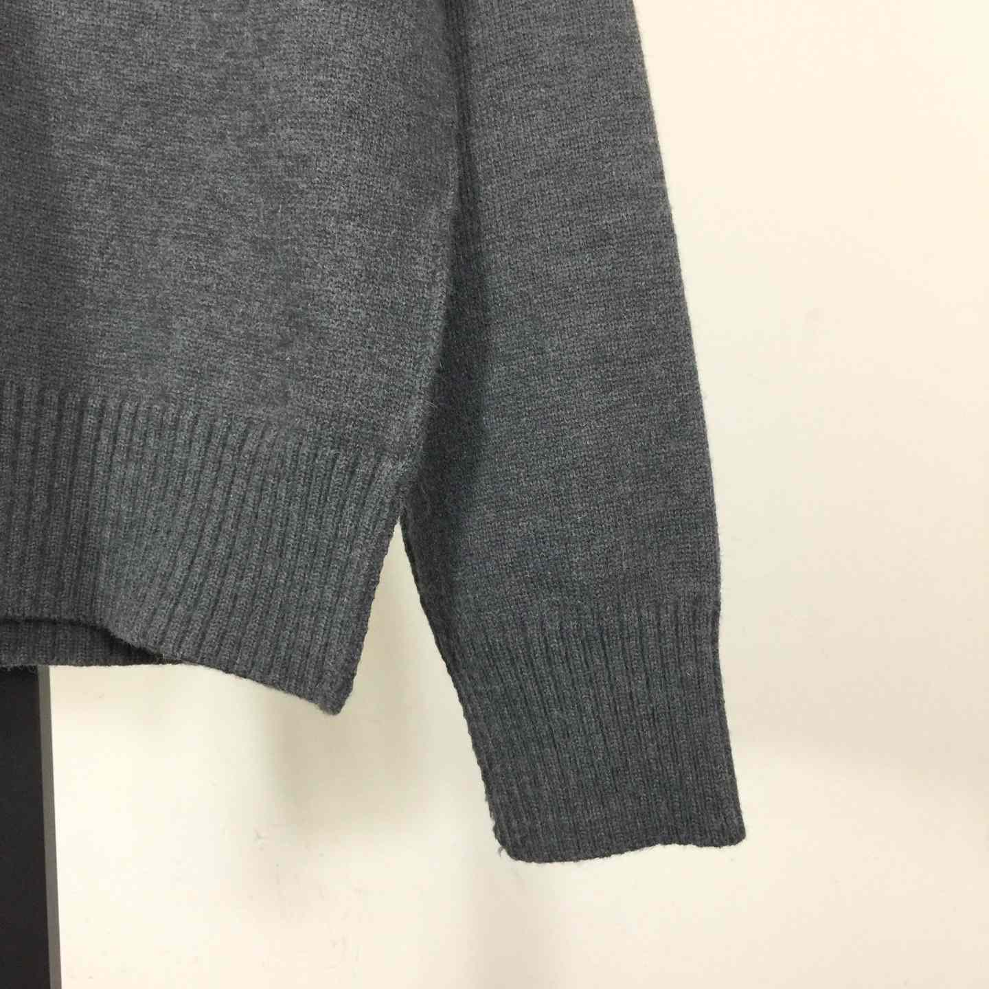 AMI Paris Ami De Coeur Wool Polo Shirt - FashionPlug