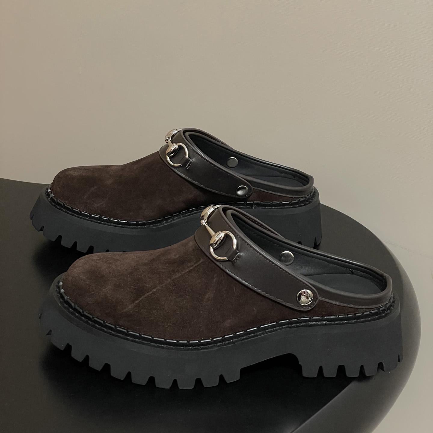 Gucci Women's Mule With Horsebit - FashionPlug