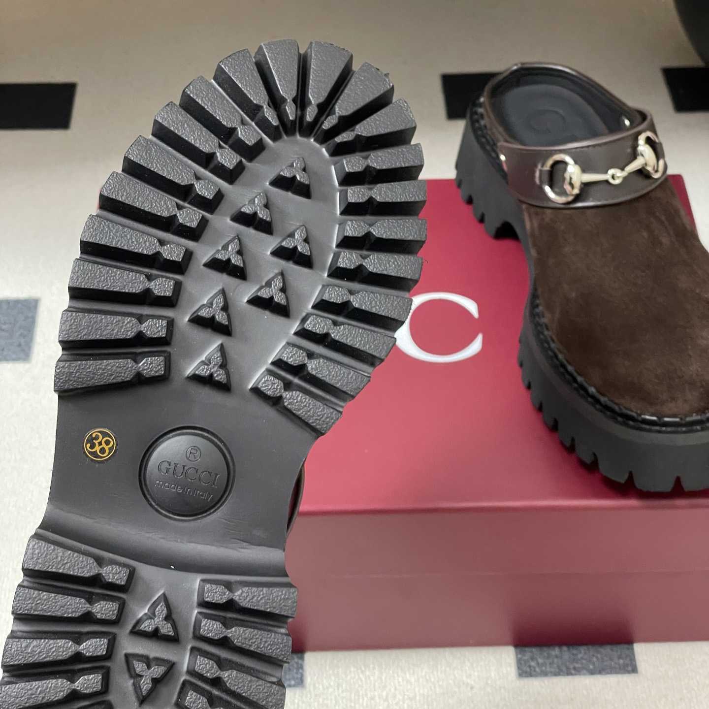 Gucci Women's Mule With Horsebit - FashionPlug