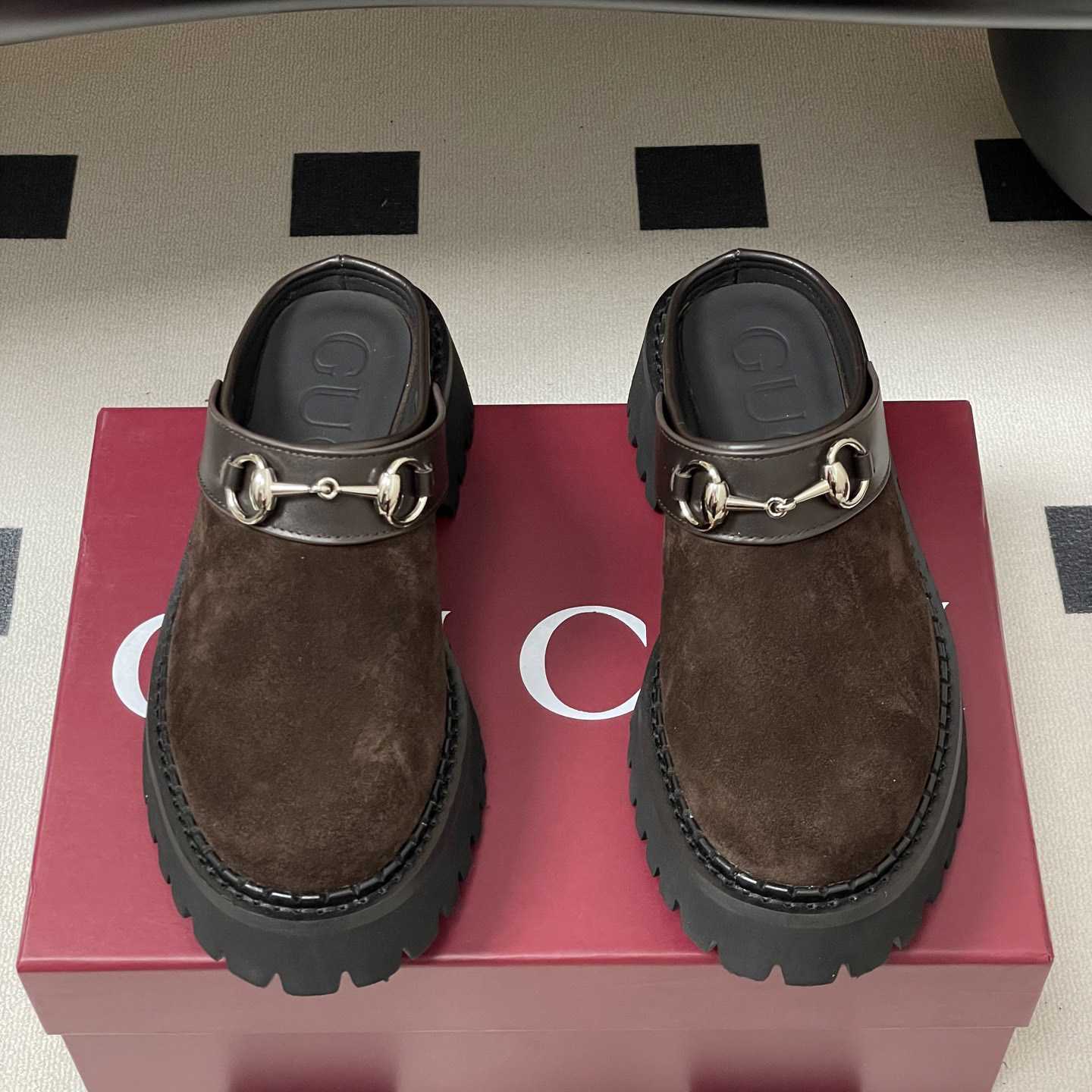 Gucci Women's Mule With Horsebit - FashionPlug