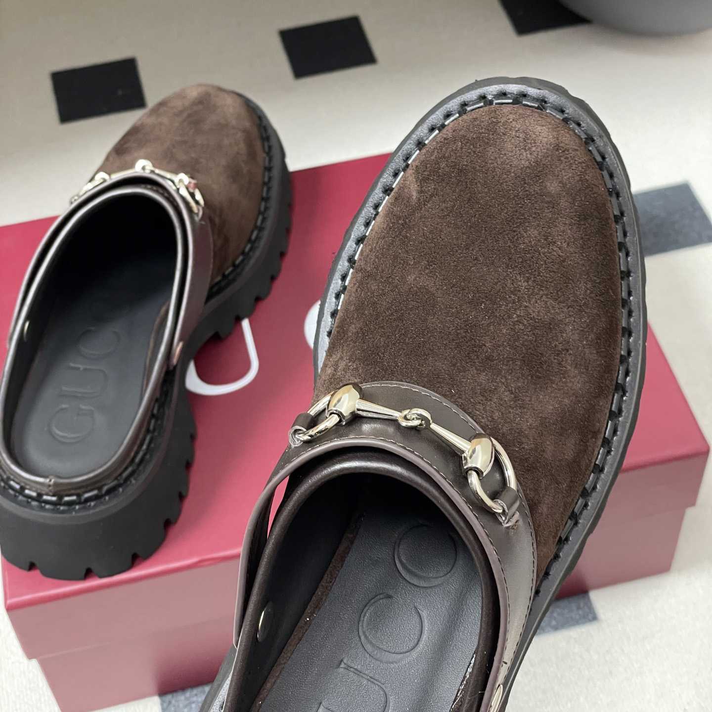 Gucci Women's Mule With Horsebit - FashionPlug