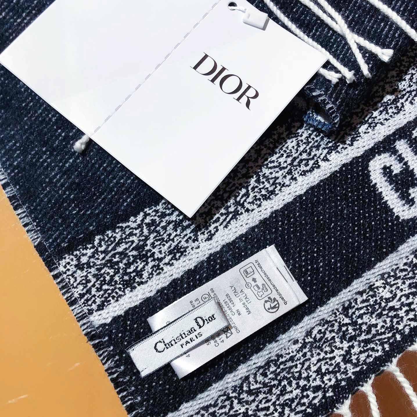 Dior Oblique Scarf - FashionPlug