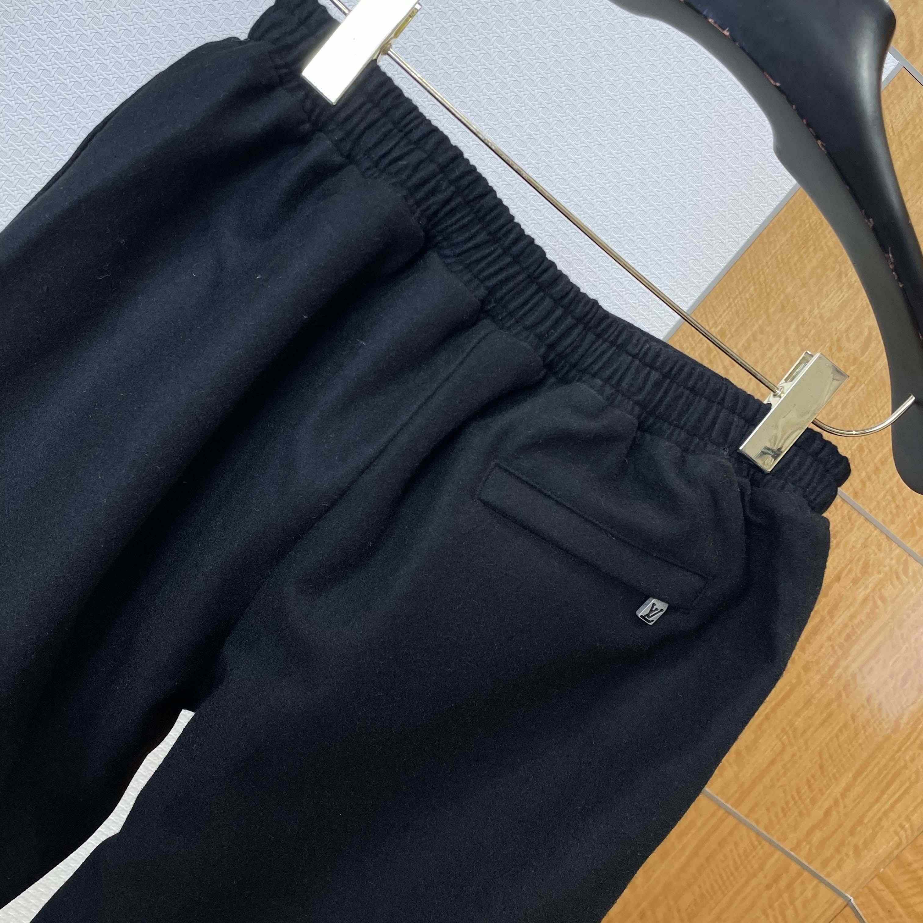 Louis Vuitton Tailored Technical Wool Track Pants   1AIWGE - FashionPlug