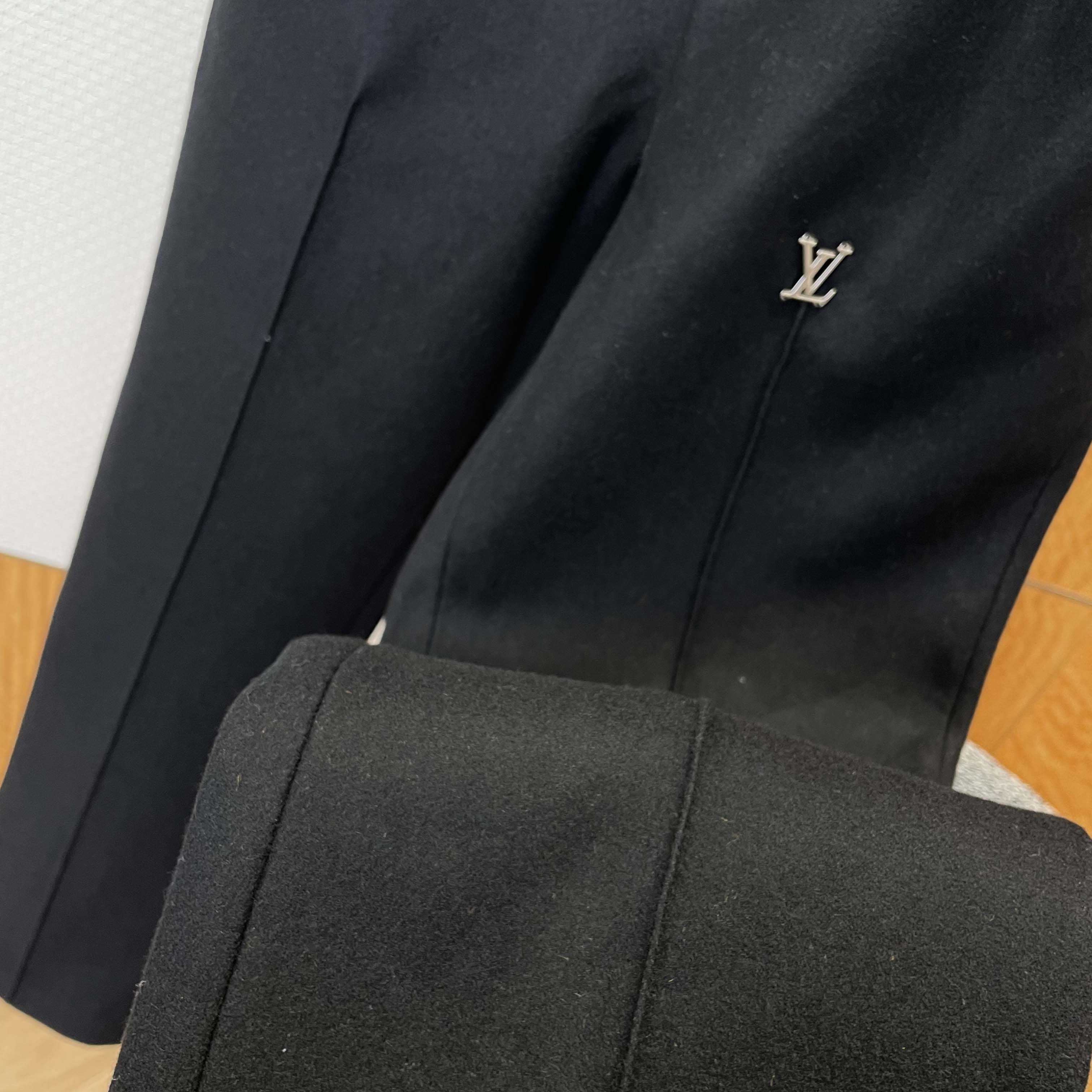 Louis Vuitton Tailored Technical Wool Track Pants   1AIWGE - FashionPlug