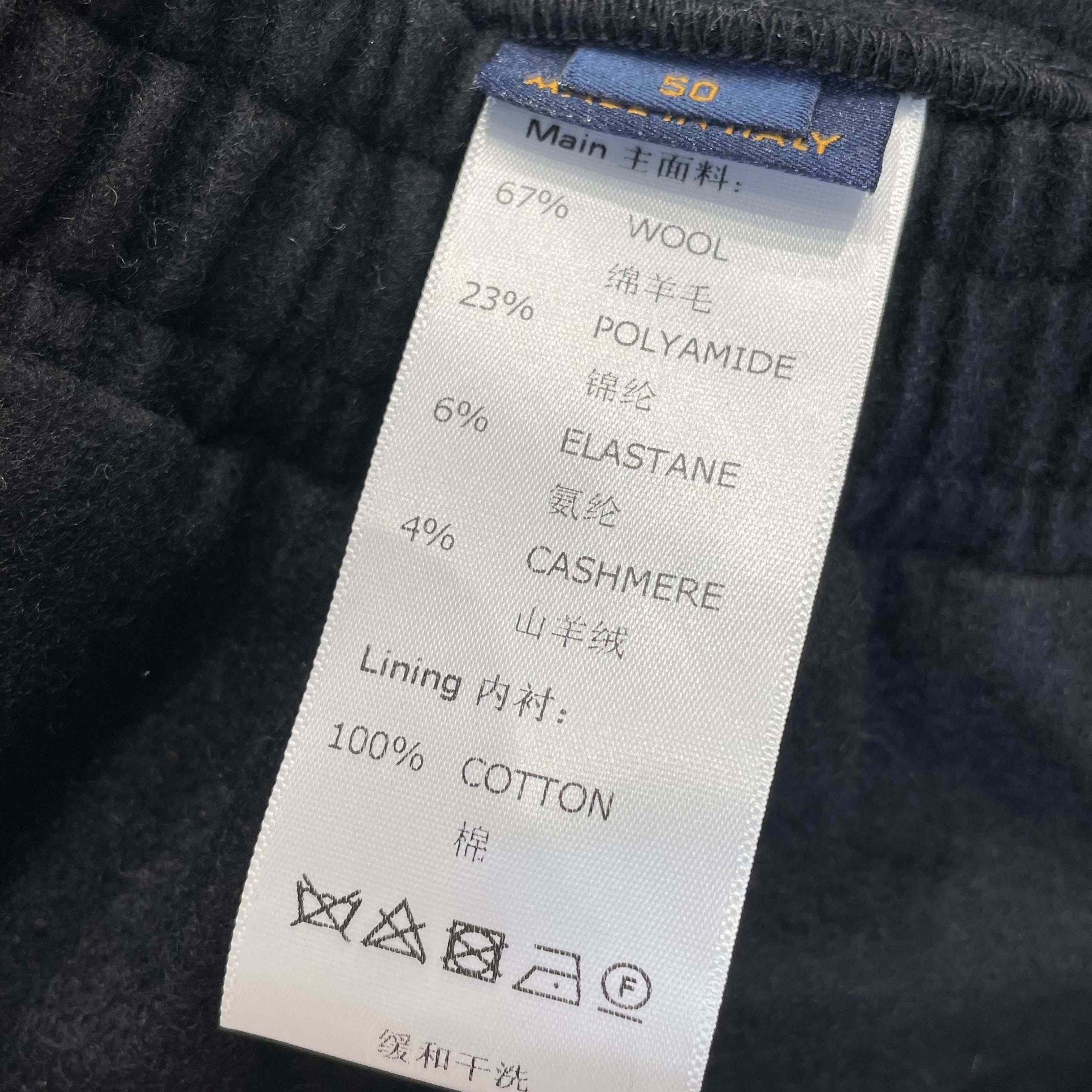 Louis Vuitton Tailored Technical Wool Track Pants   1AIWGE - FashionPlug