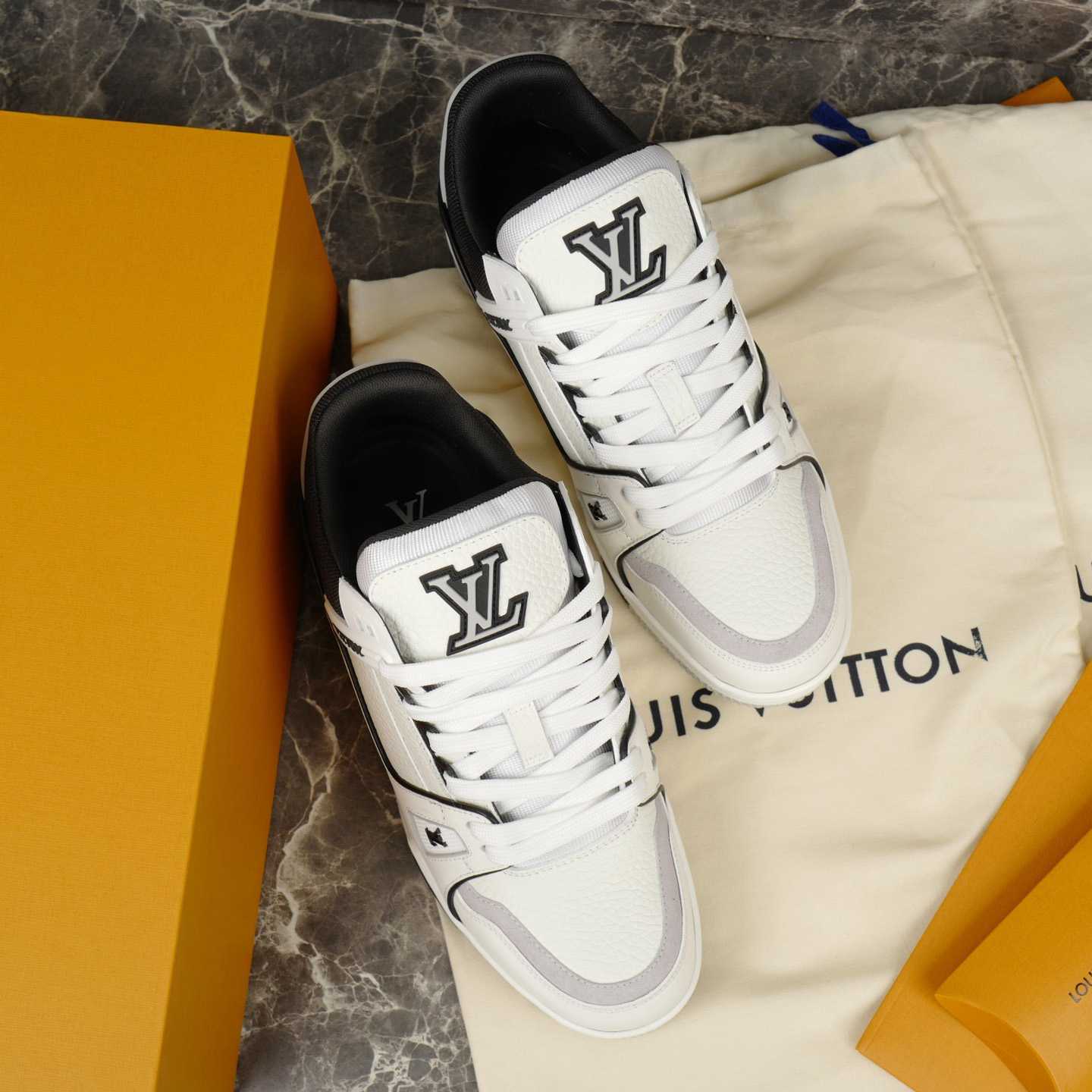 Louis Vuitton LV Trainer Sneaker   1AIJ48 - FashionPlug