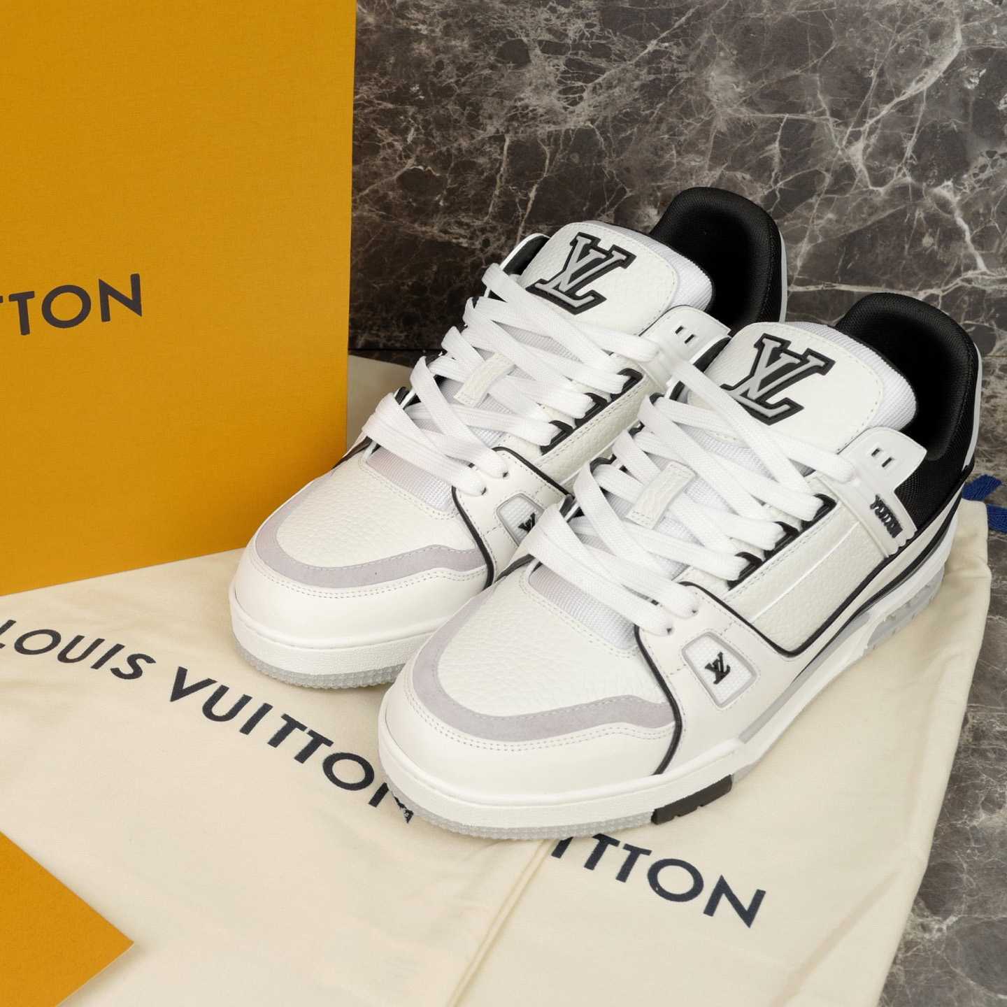 Louis Vuitton LV Trainer Sneaker   1AIJ48 - FashionPlug