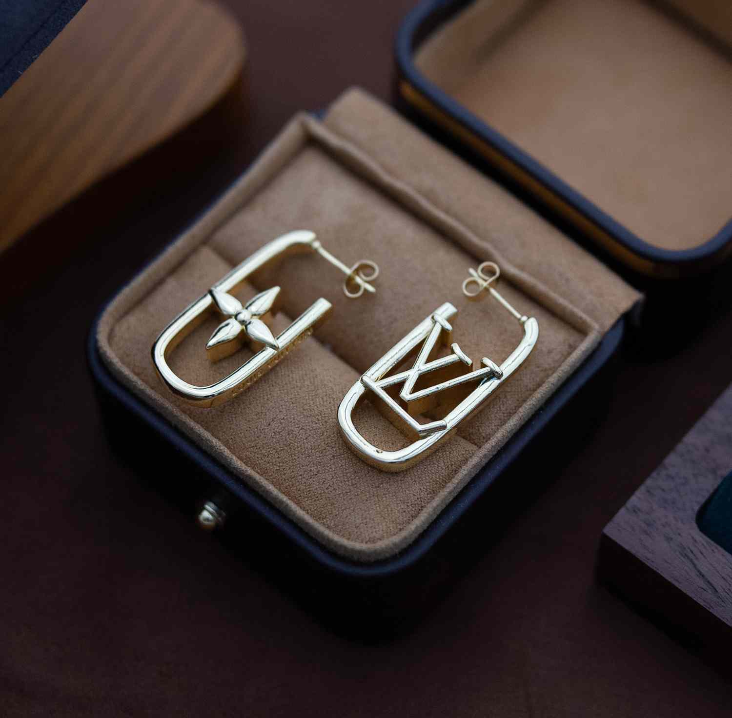 Louis Vuitton My LV Chain Earrings  - FashionPlug