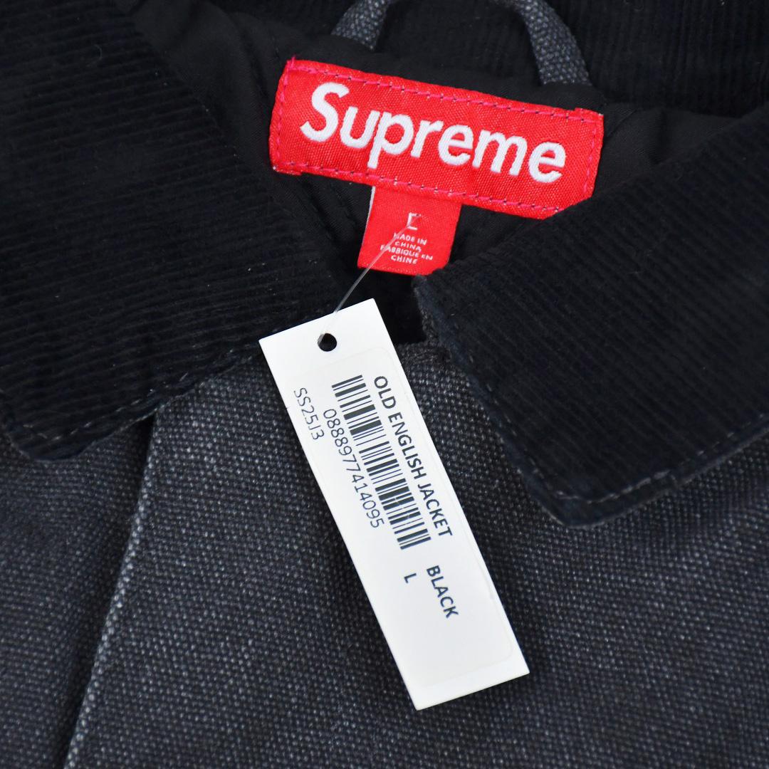 Supreme Old English Canvas Work Jacket - FashionPlug