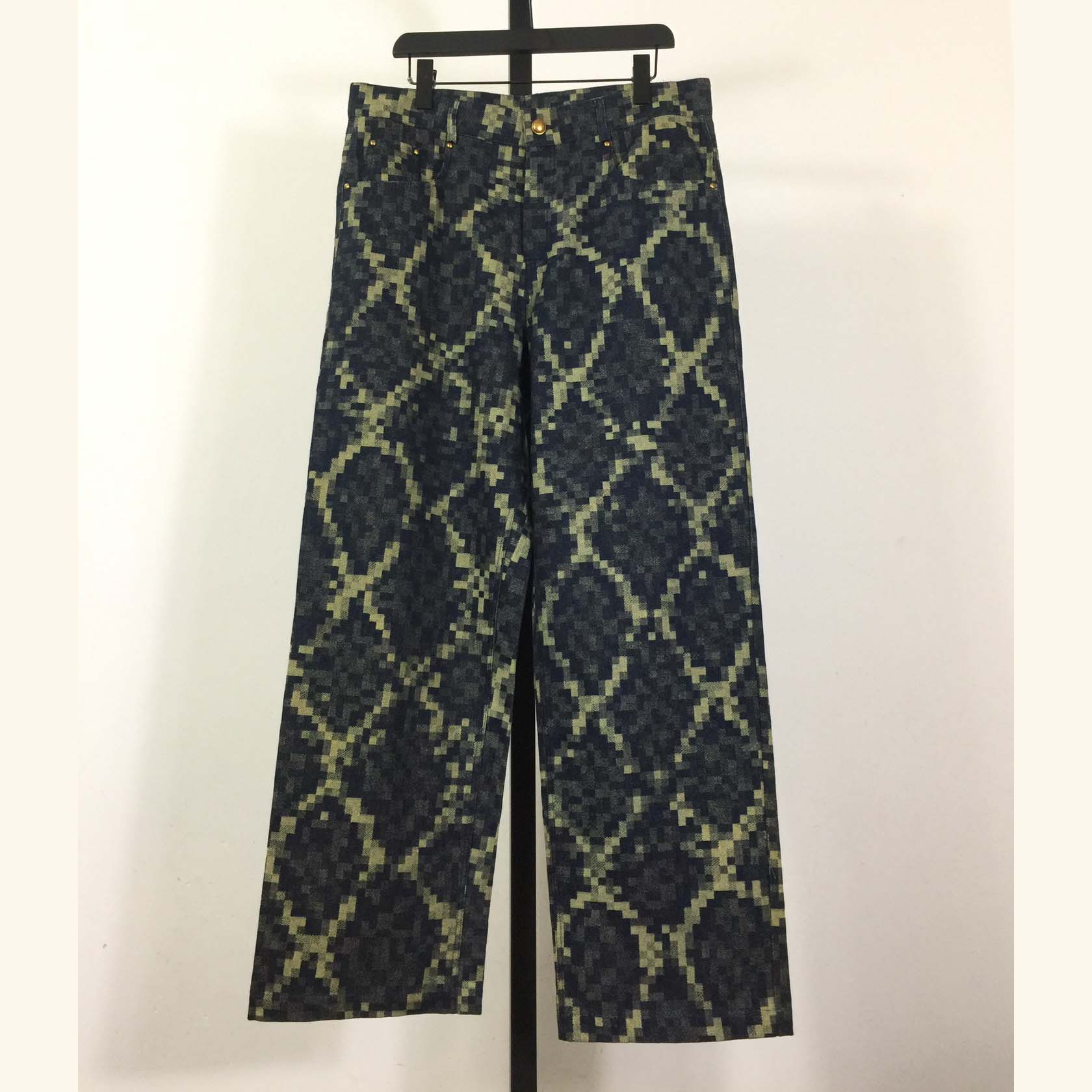 Louis Vuitton Damier Pants    - FashionPlug