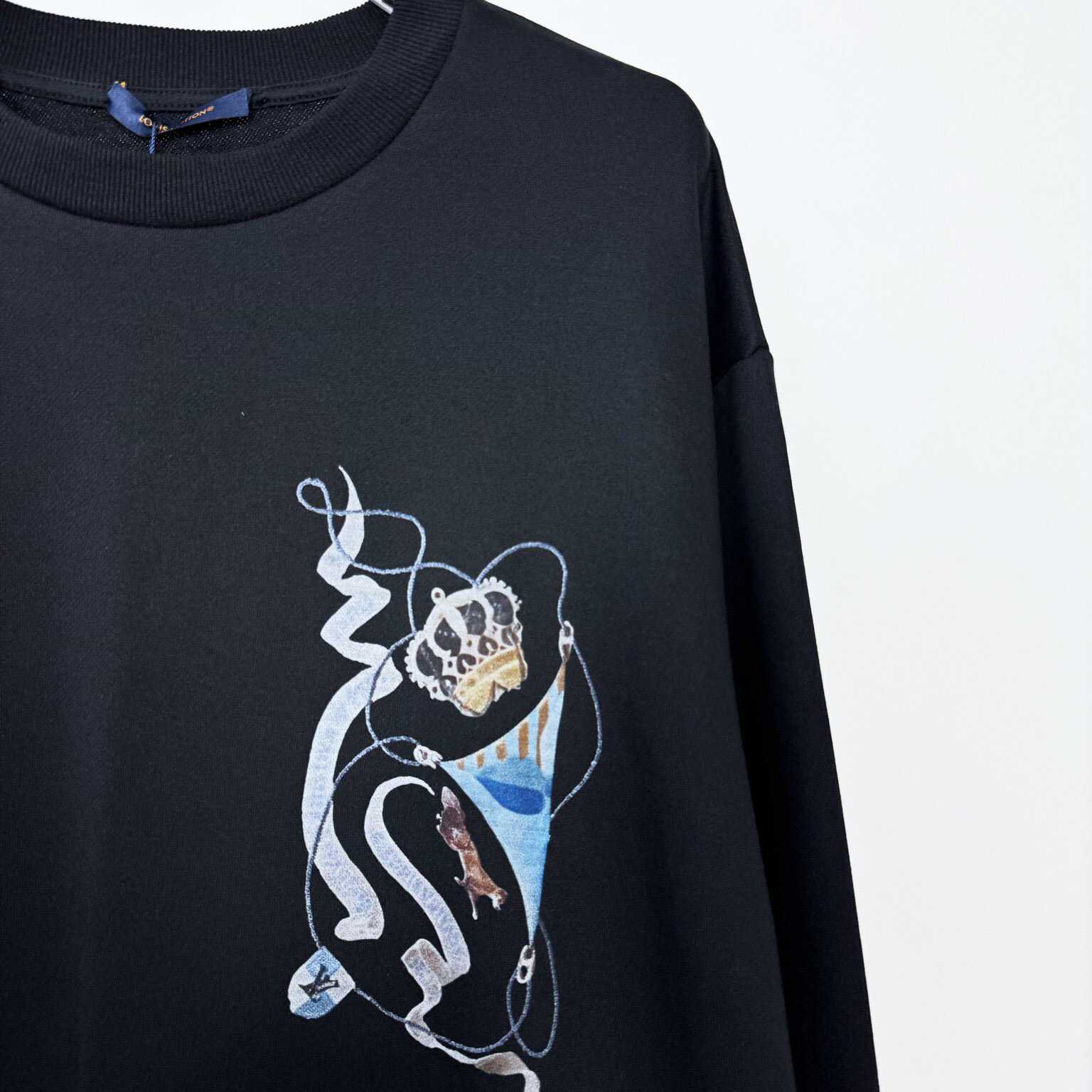 Louis Vuitton Cotton Crewneck   - FashionPlug