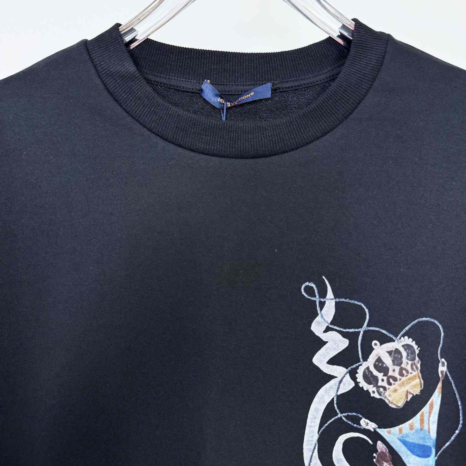 Louis Vuitton Cotton Crewneck   - FashionPlug